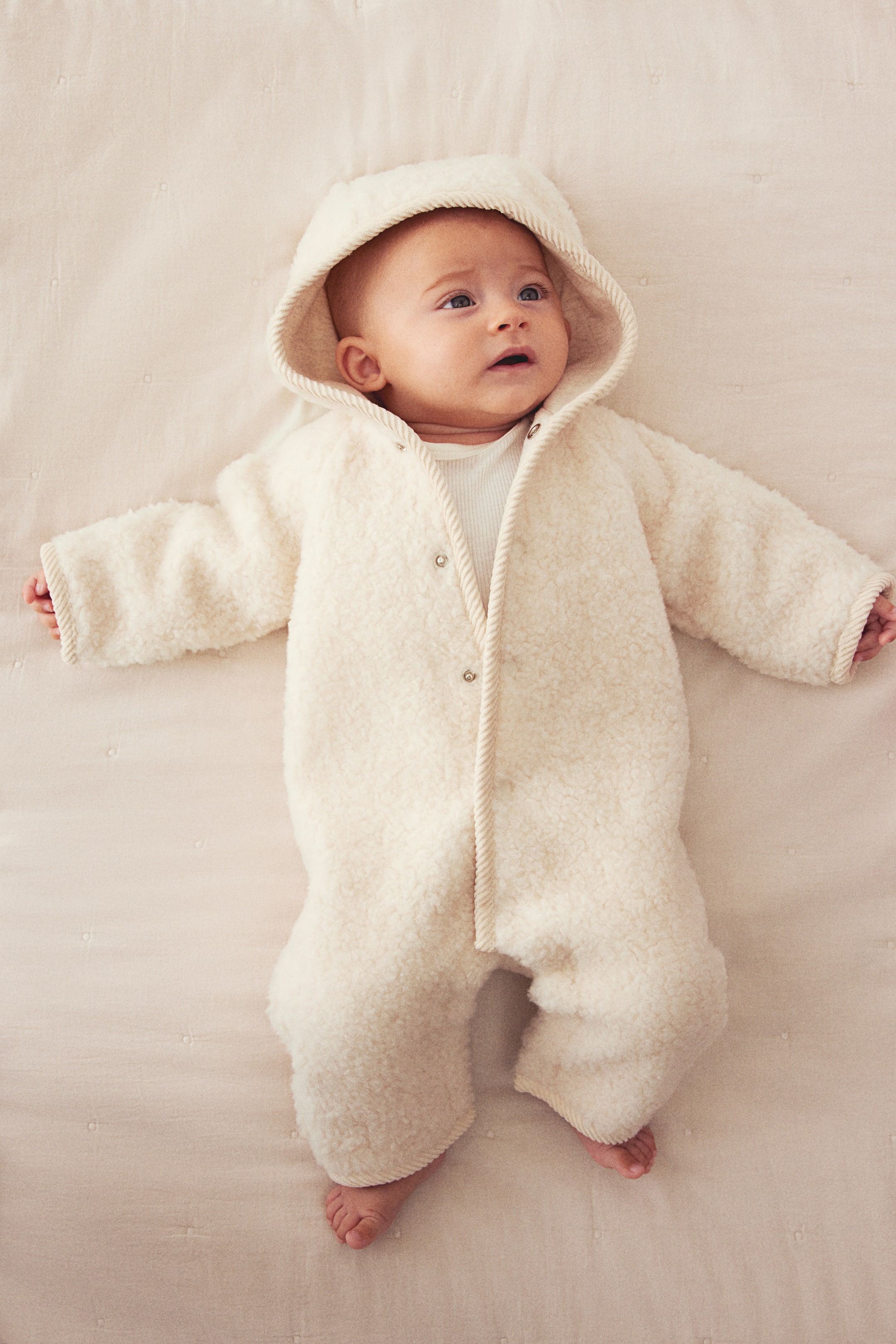 Wool Teddy Bunting Suit