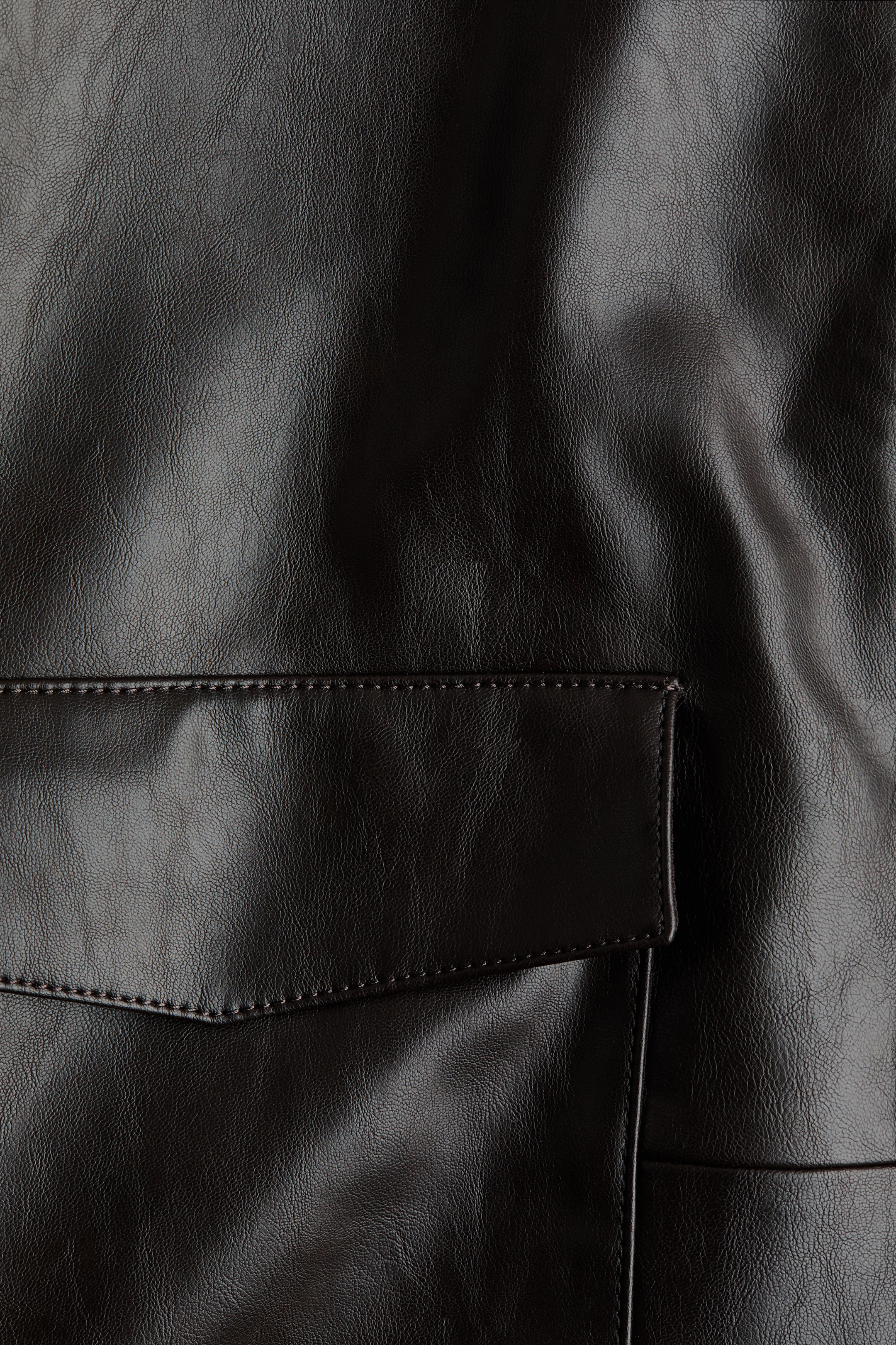 Женские куртки H&M Coated Jacket — фото 7