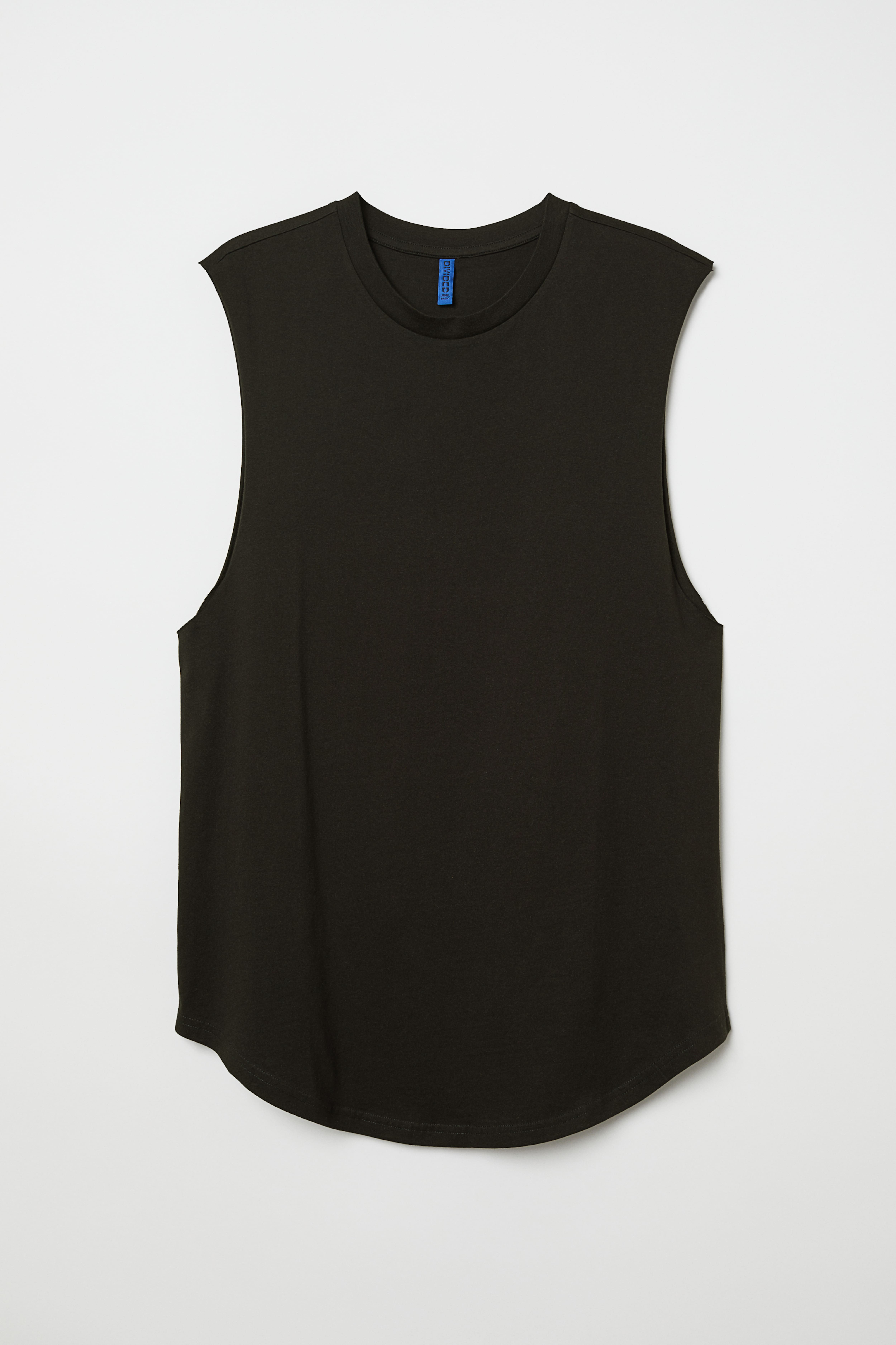 Cotton Tank Top Black Men H M CA