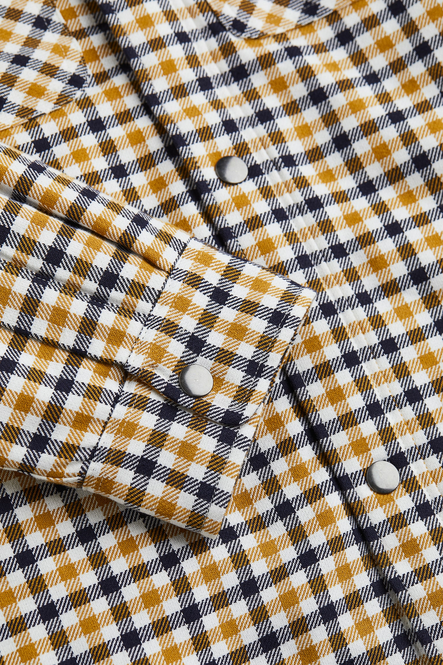 Padded overshirt - Yellow/Black checked/Red/Black checked/Light beige/Checked/Brown/Checked/Green/Checked - 2