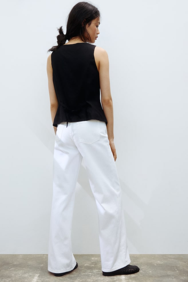Wide Ultra High Jeans - Ivory/Dark denim blue/Denim blue/Light denim grey/Denim black - 5