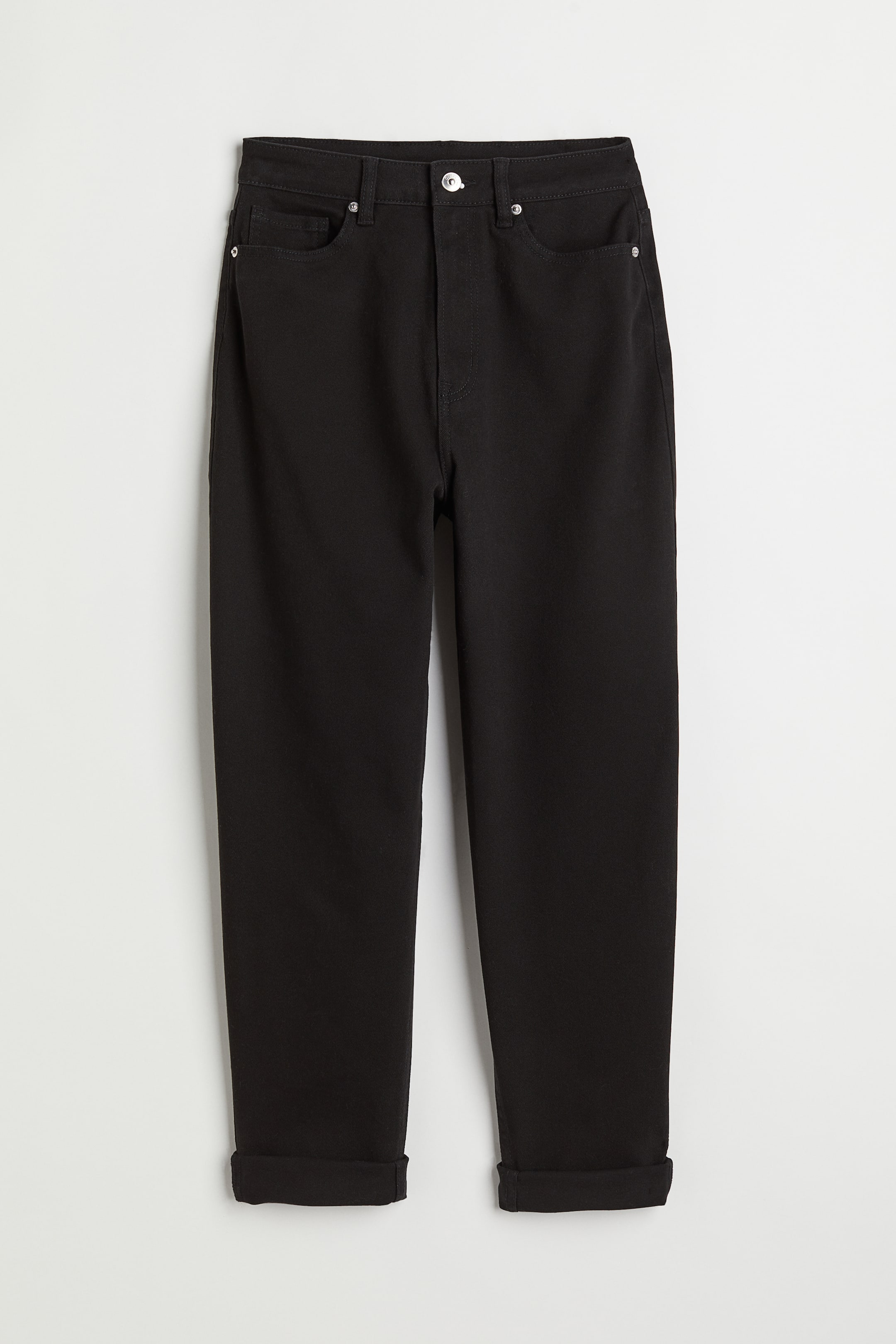 Mom Loose Fit Twill Pants