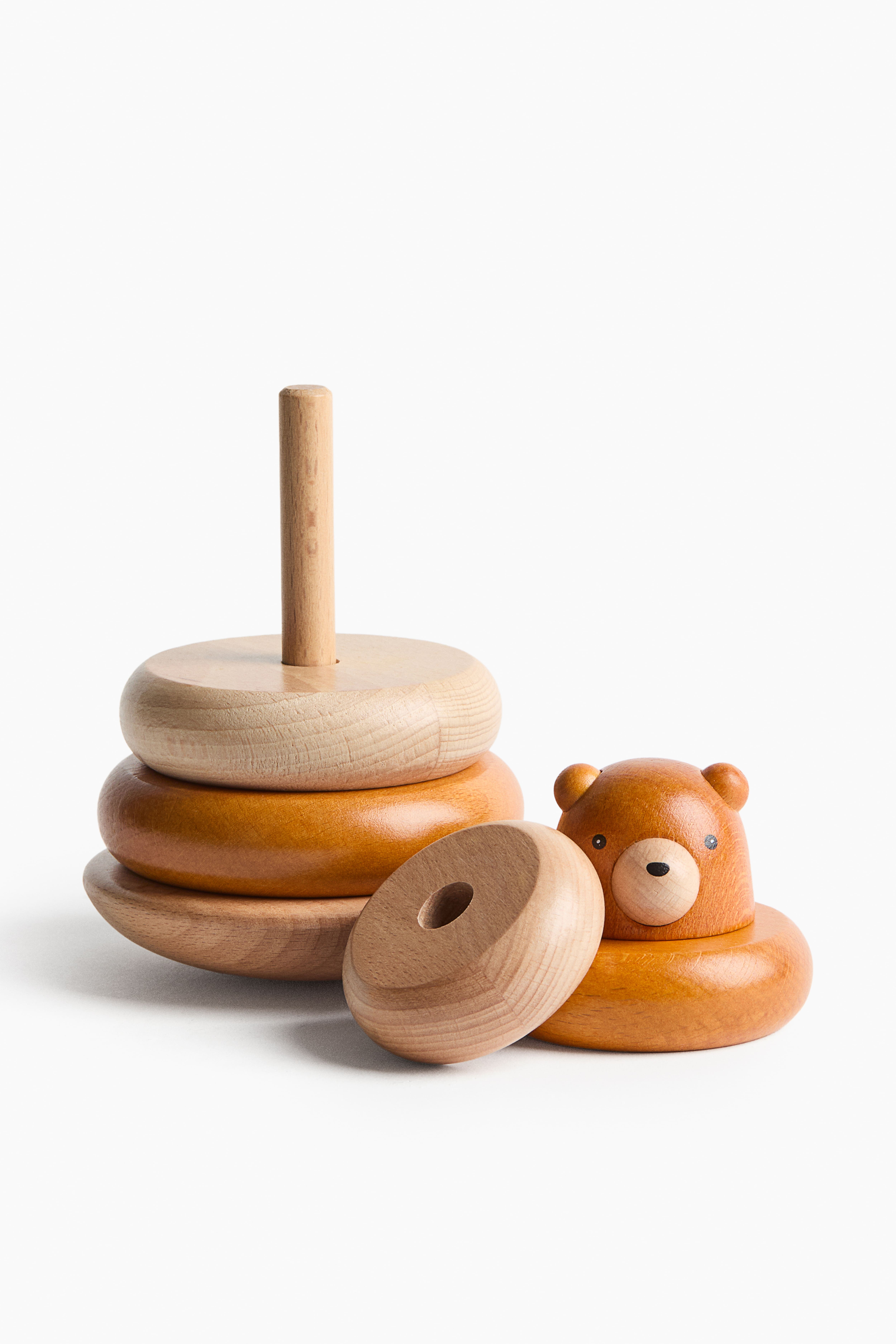 Jouet à empiler en bois