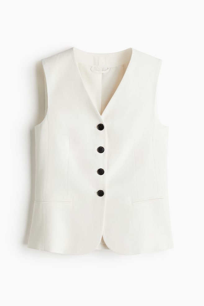 Suit Vest - White - 1