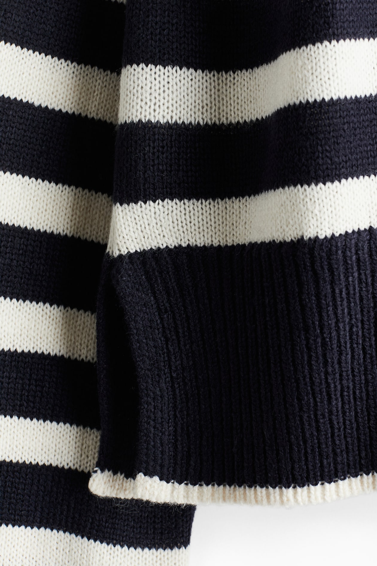 Fine-Knit Mock Turtleneck Sweater - image 2