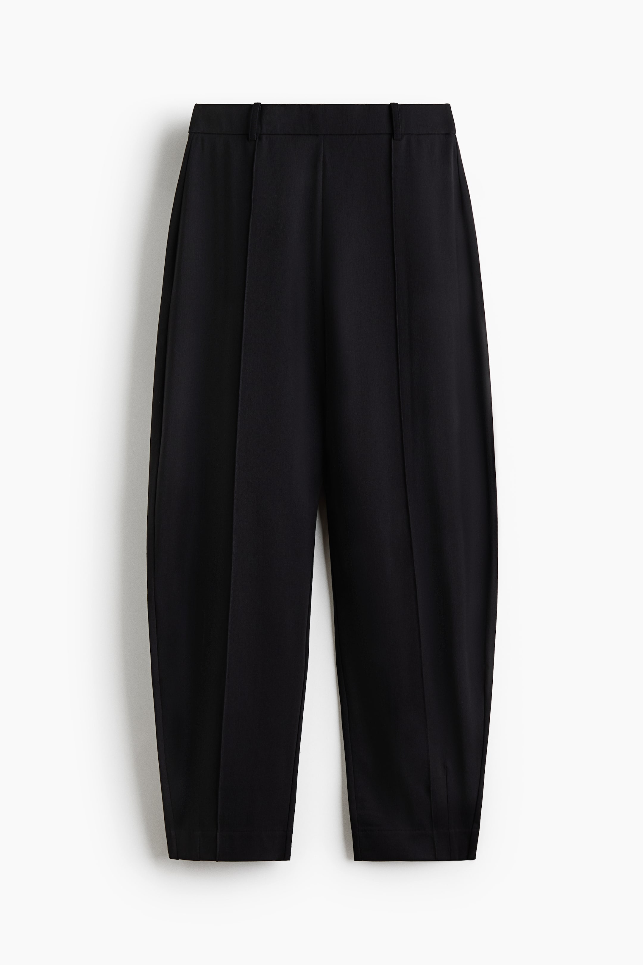 Jersey Barrel-Leg Pants