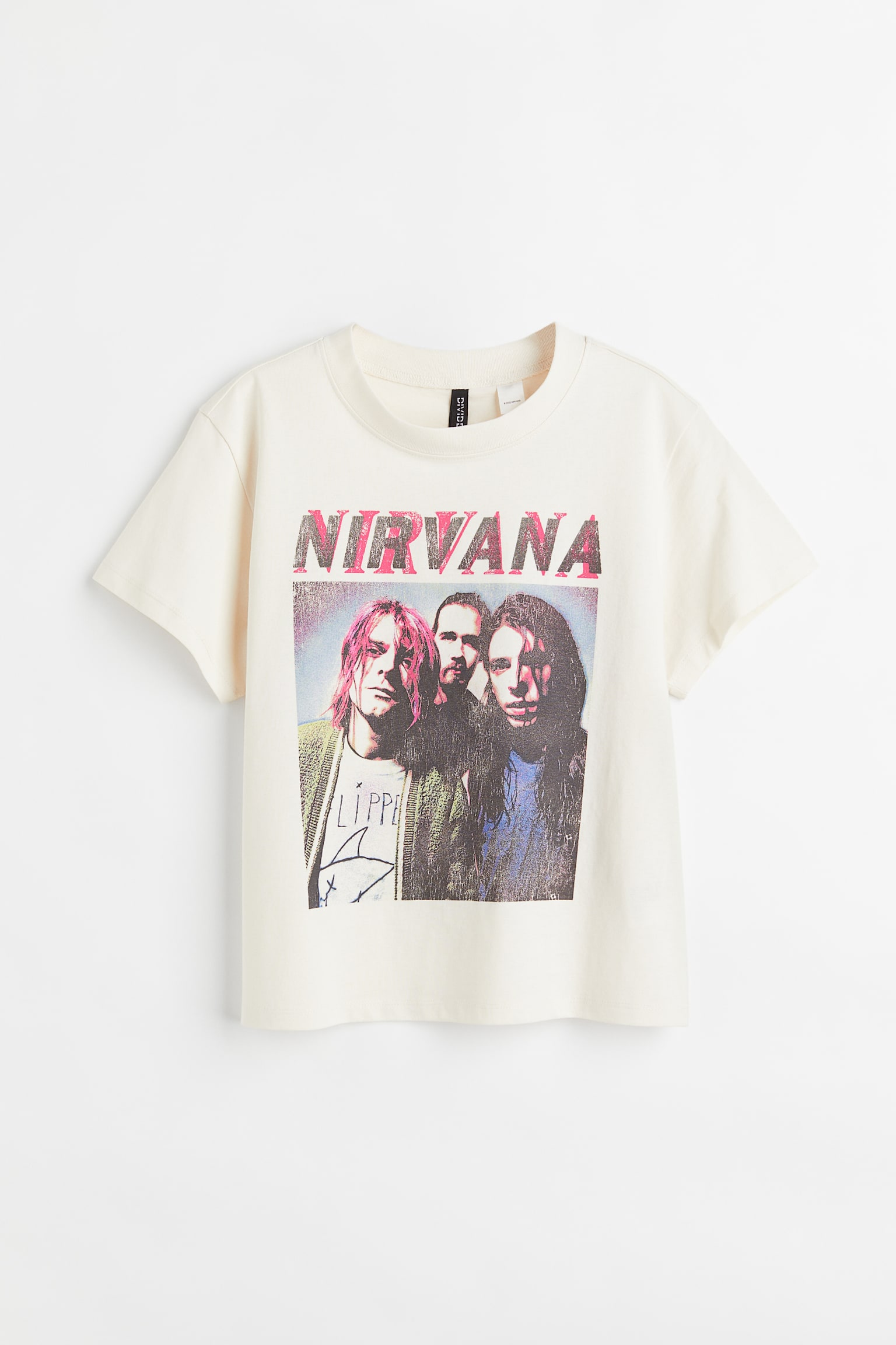 Áo thun in hình - Cream/Nirvana - 1