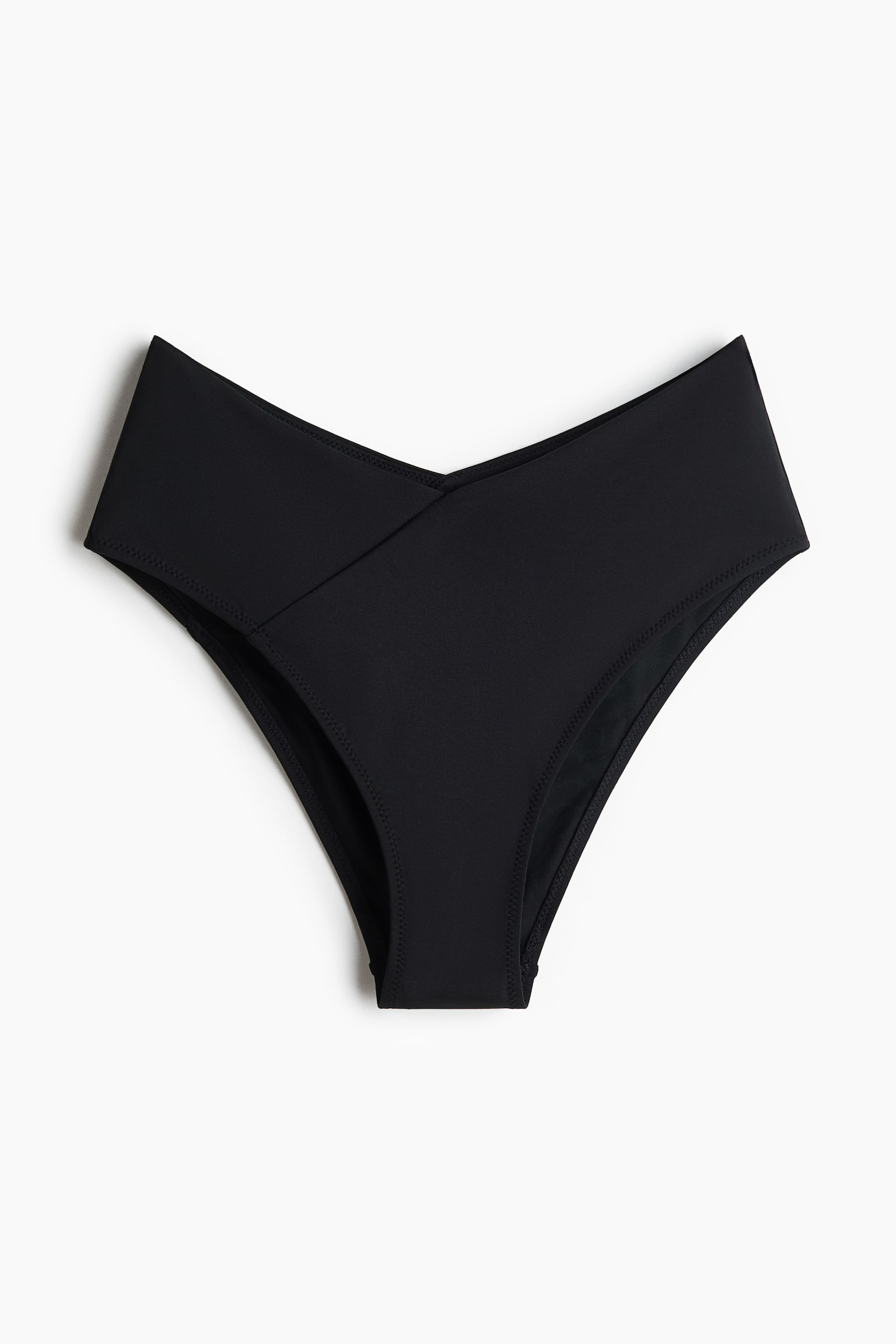 High Rise Cheeky Bikini bottoms - Black/Dusty green/Green/Burgundy/White/Yellow/Light beige/Leopard print/Dark brown/Dark brown/Leopard print - 1