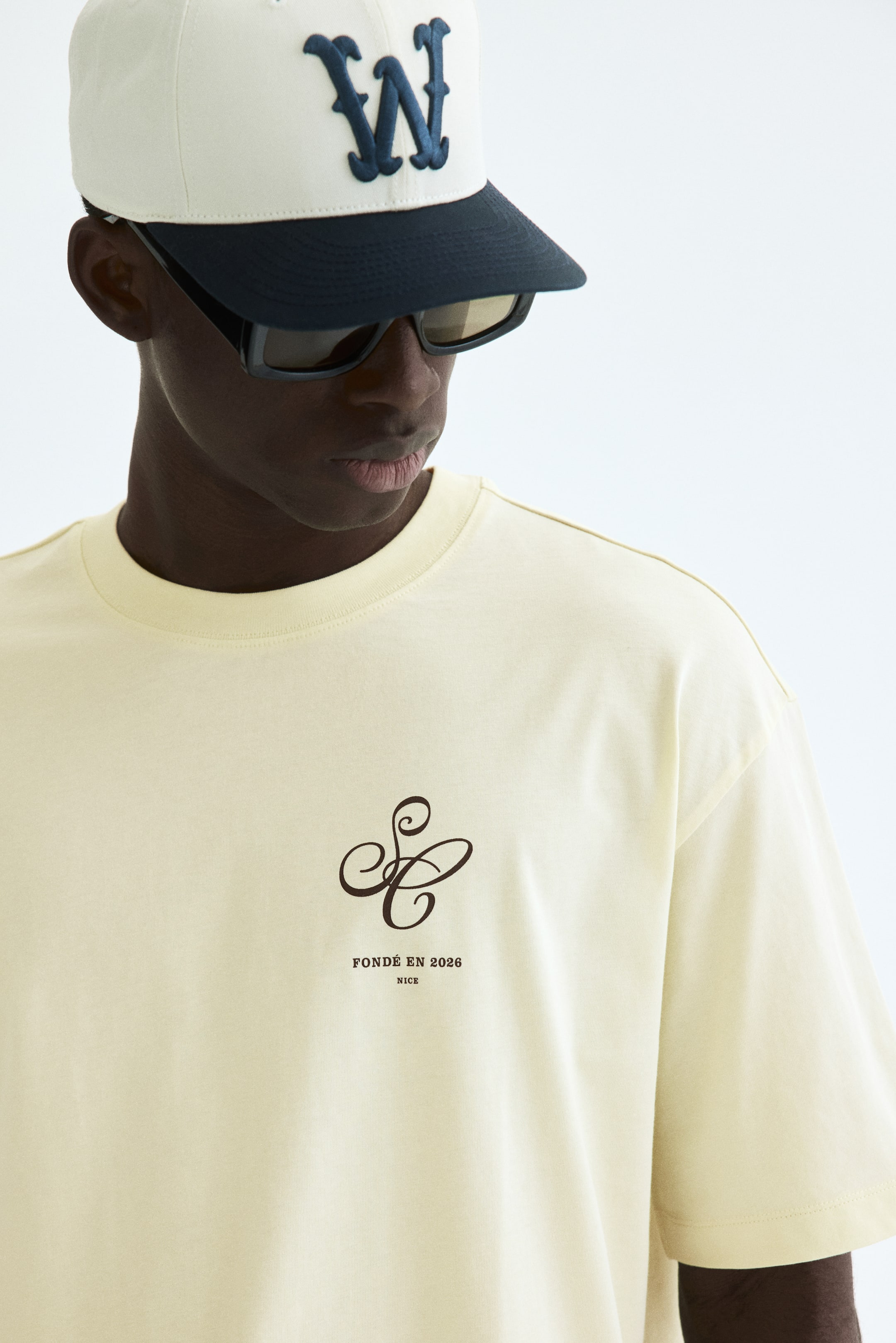 T-shirt imprimé décontracté