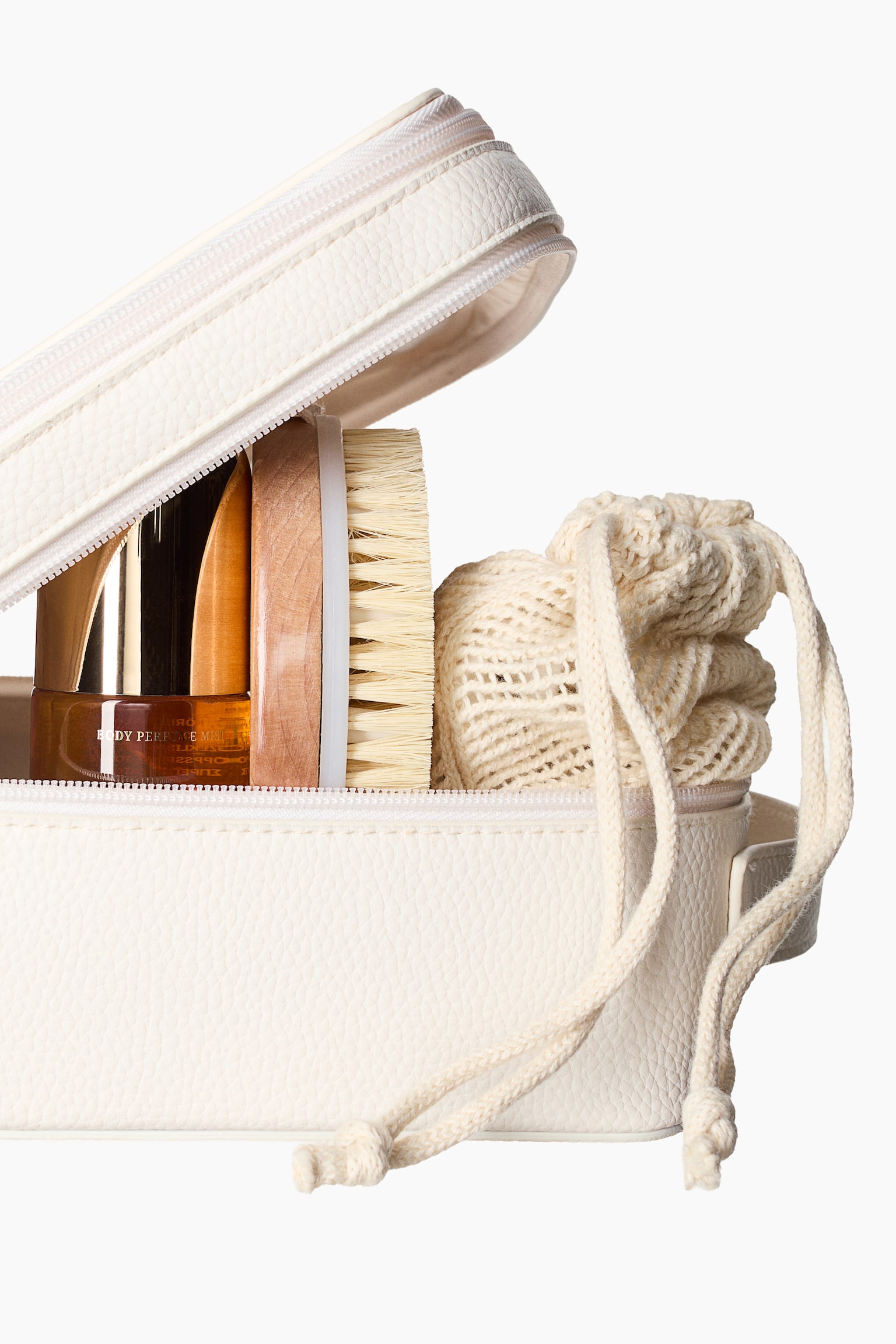 Trousse de toilette - Crème/Noir - 3
