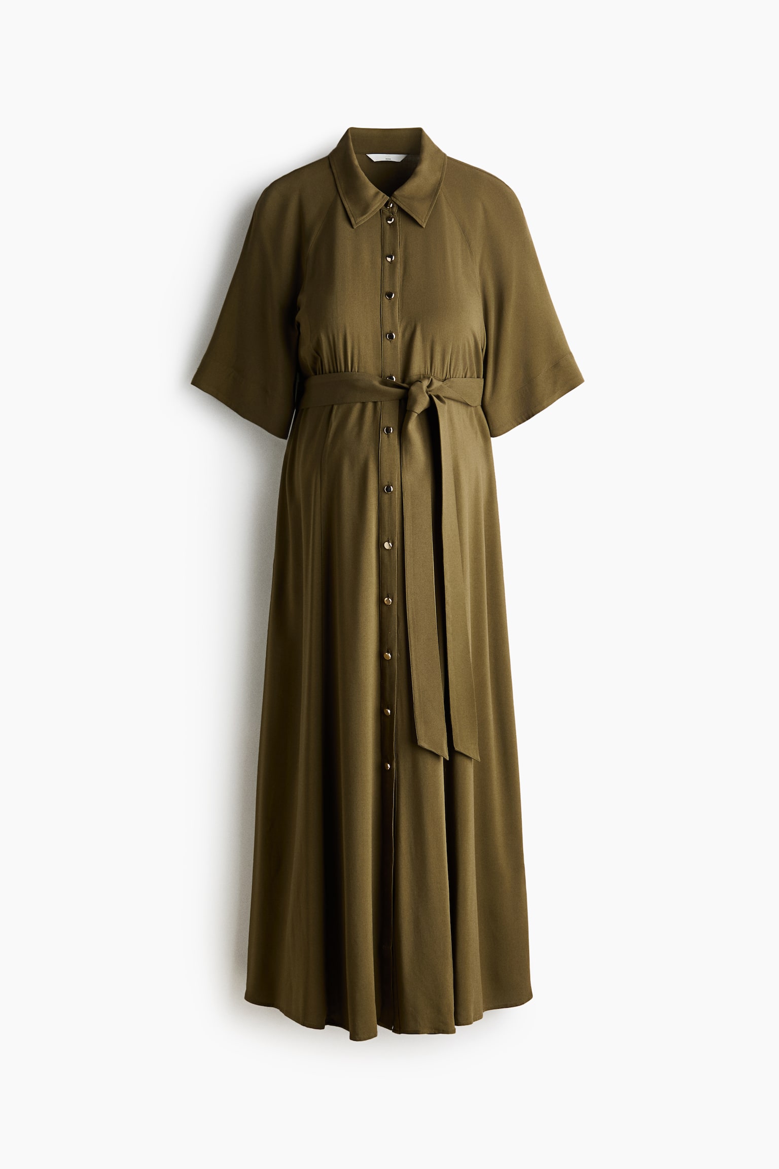 MAMA Before & After Shirt dress - Khaki green/Black/Light beige/Leopard print/Khaki green/Blue/Striped/Cream/Black patterned - 2