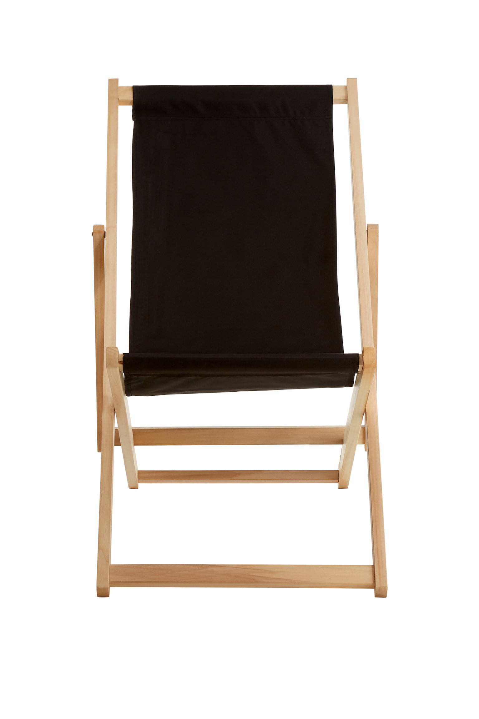 Beauport Deckchair - Black - 1