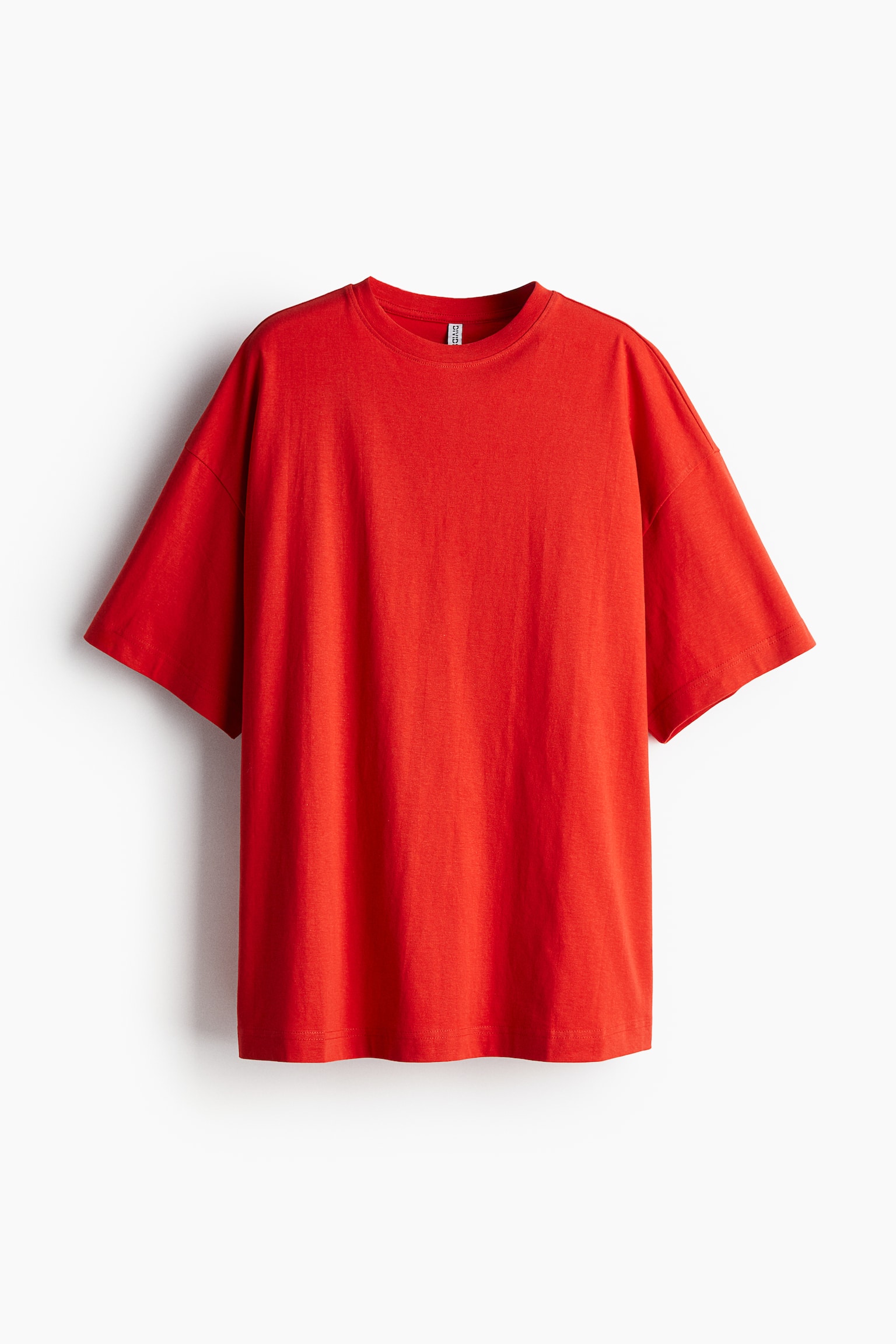 T-shirt oversize - Rouge/Blanc/Noir/Beige clair/Dark grey/Gris foncé/Gris clair/rayé/Beige clair - 2