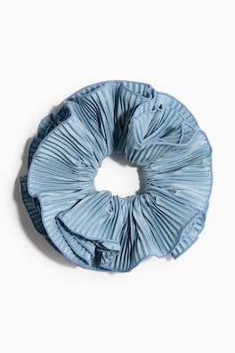 Plisserad scrunchie