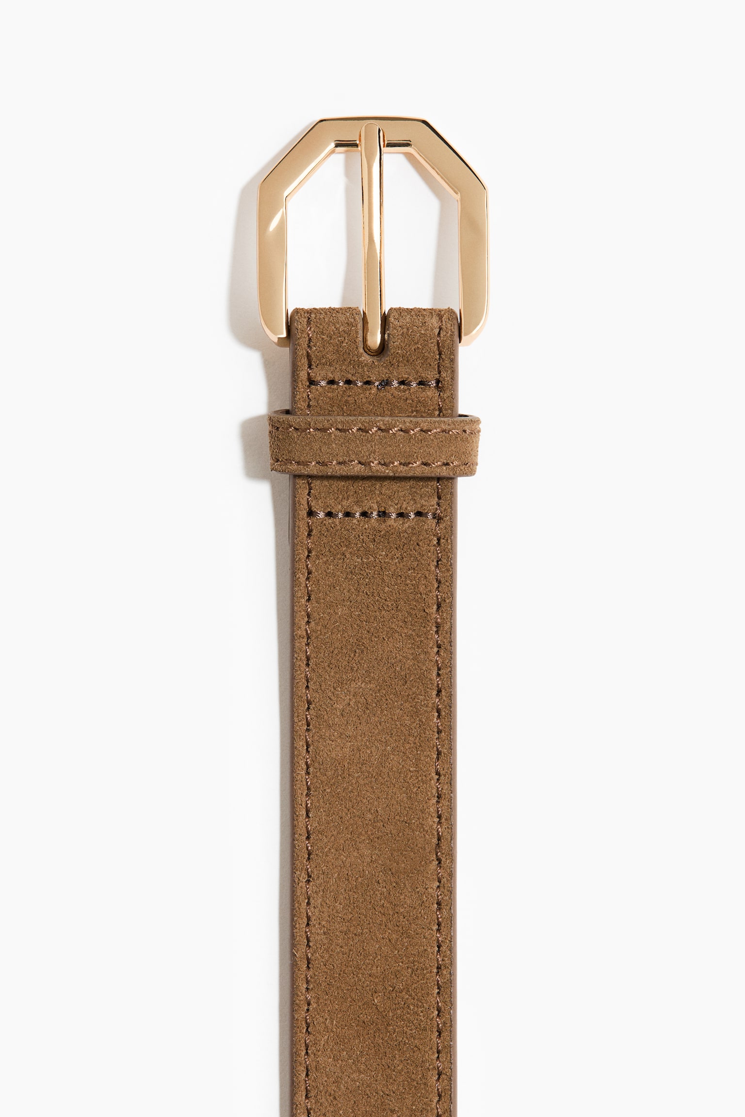 Suede belt - Dark mole - 3