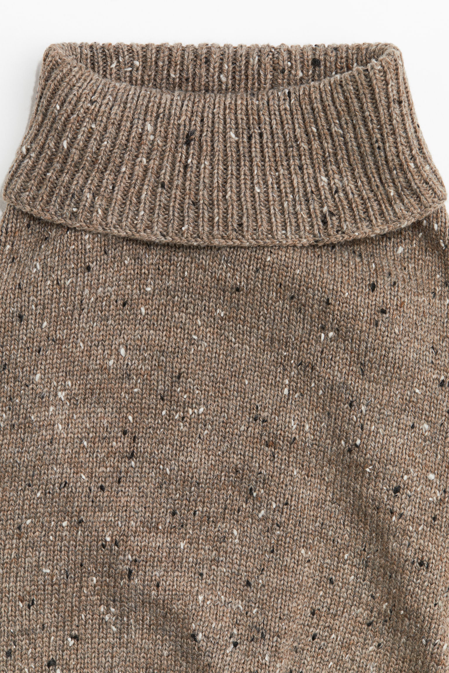 Fine-knit dog jumper - Beige marl/Grey marl/Dark beige marl/Dark brown - 5