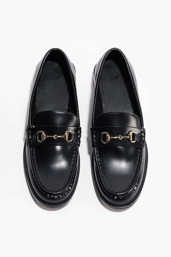 Loafers - Sort/Sølv/Marineblå/Sort - 1