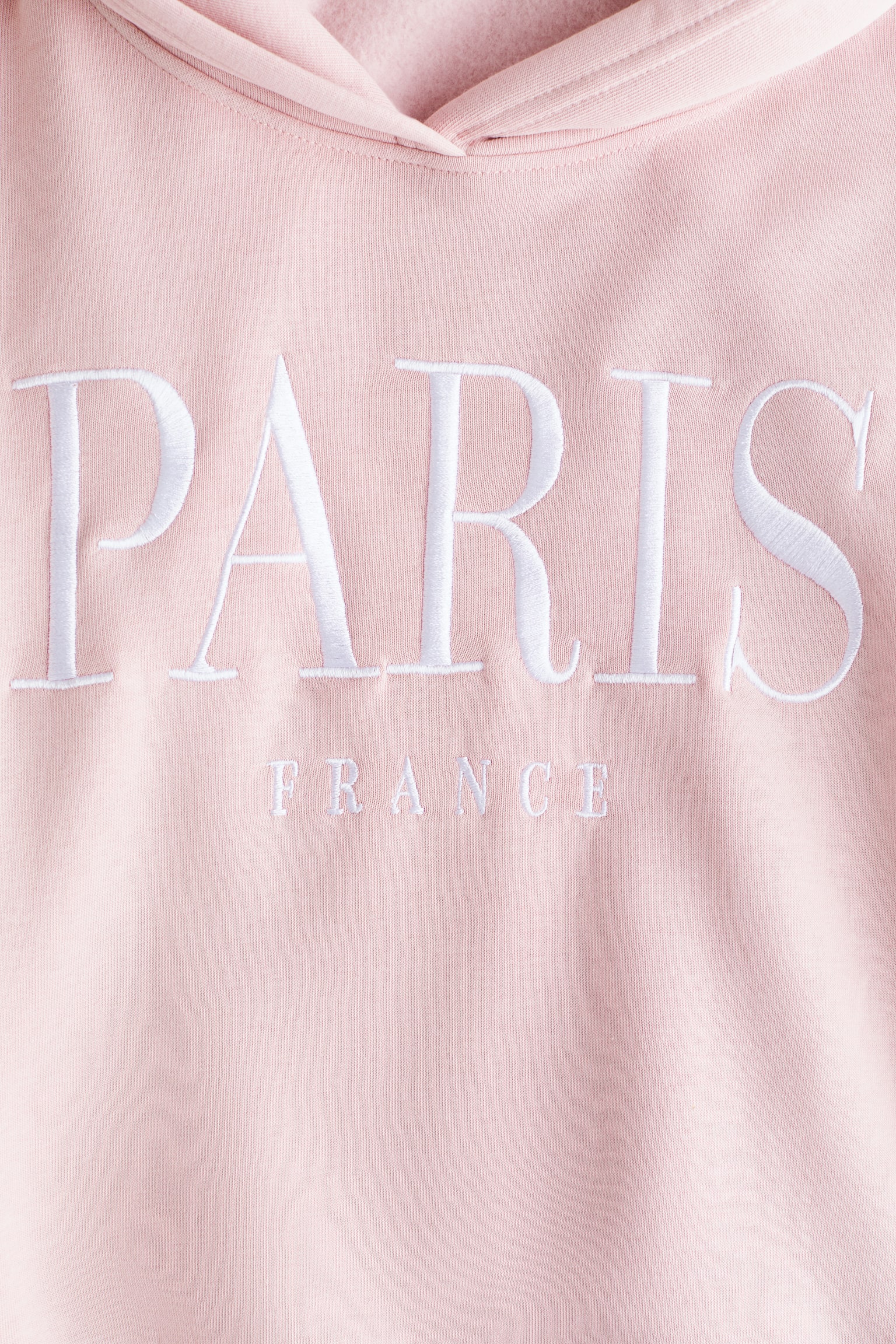Motif-detail hoodie - Light pink/Paris/White/Teddy bear/Navy blue/Puppy - 2