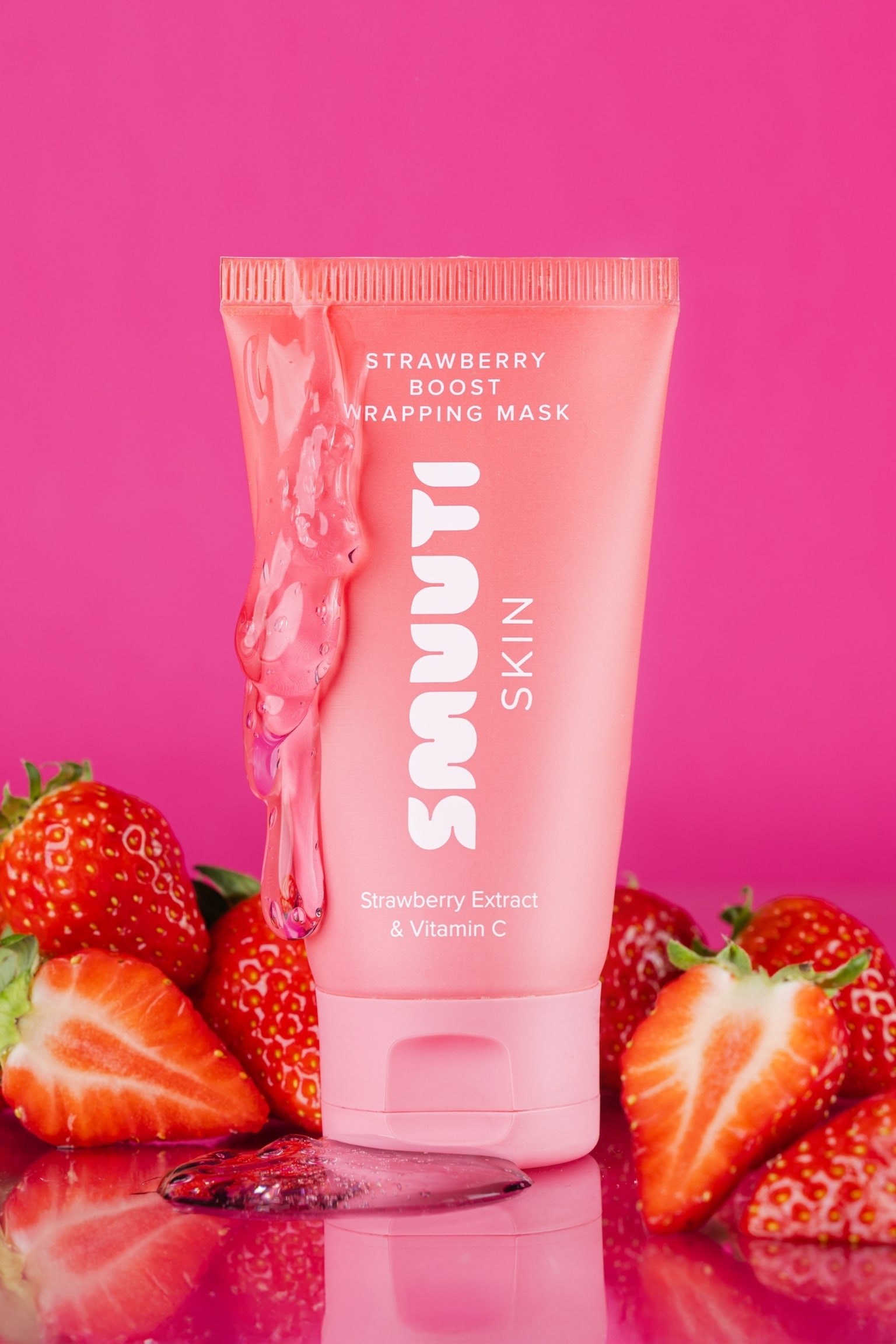Strawberry Boost Mask - Gennemsigtig - 3