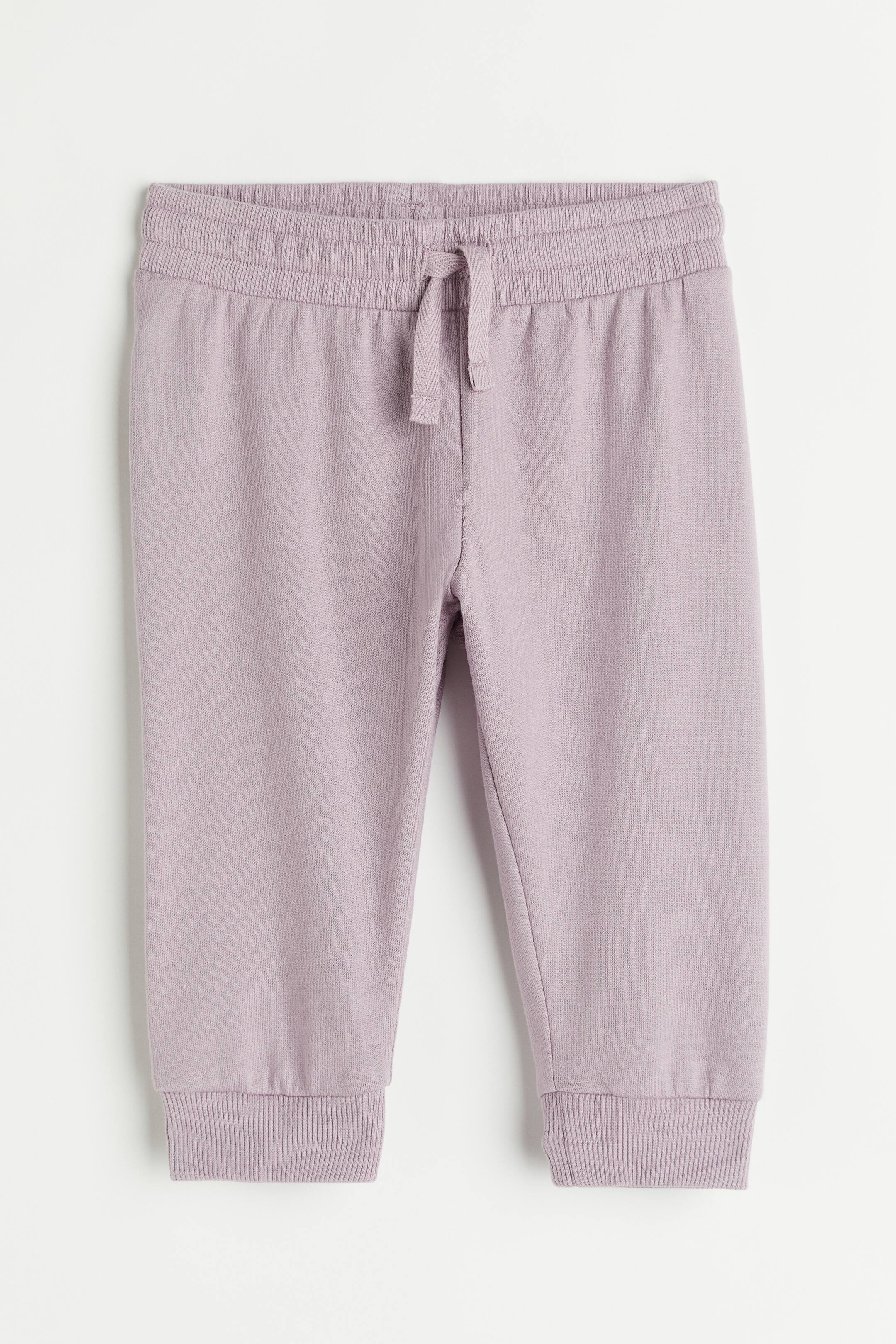 Xem ảnh lớn hơn: Quần nỉ cotton - Màu tím nhạt - Kids | H&M VN 1