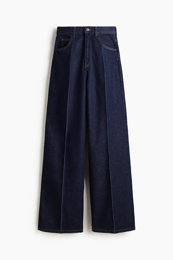 Bootcut High Jeans - Dark denim blue/Light denim blue - 1