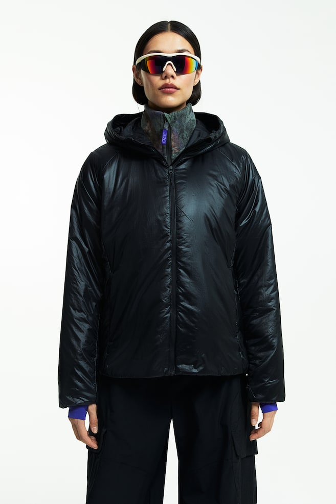 ThermoMove™ Insulated jacket - Black/Bright purple - 1