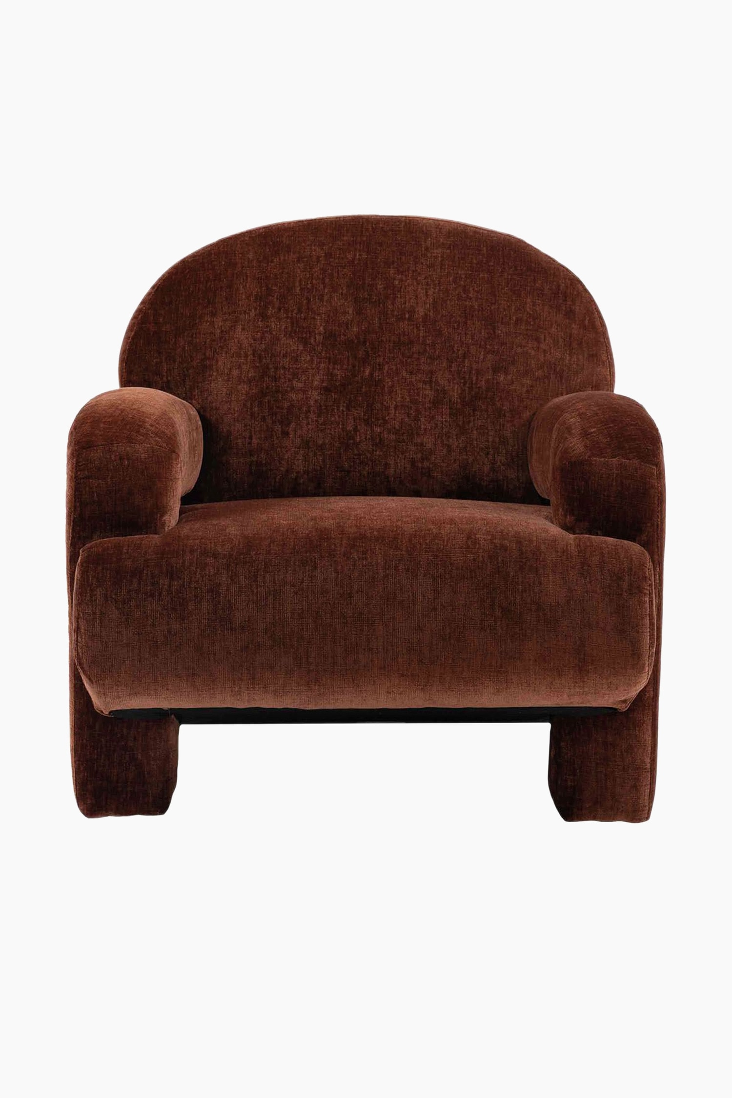 Retro Armchair - Red/Beige