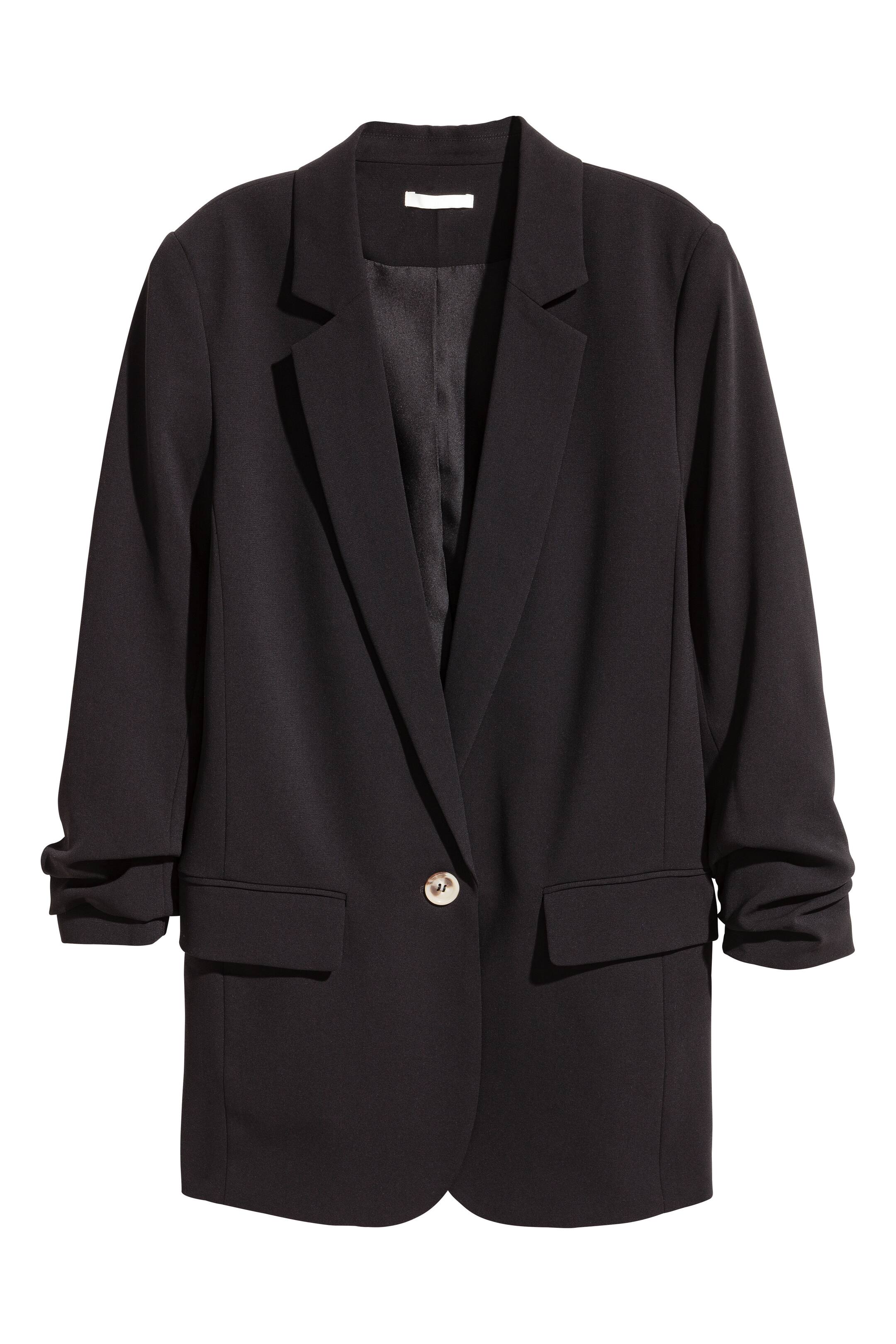 View larger image: Long jacket - Black - Ladies | H&M GB 1
