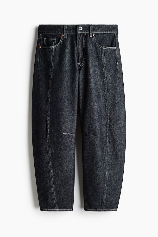 Super Barrel Regular Jeans - Dark denim blue - 1
