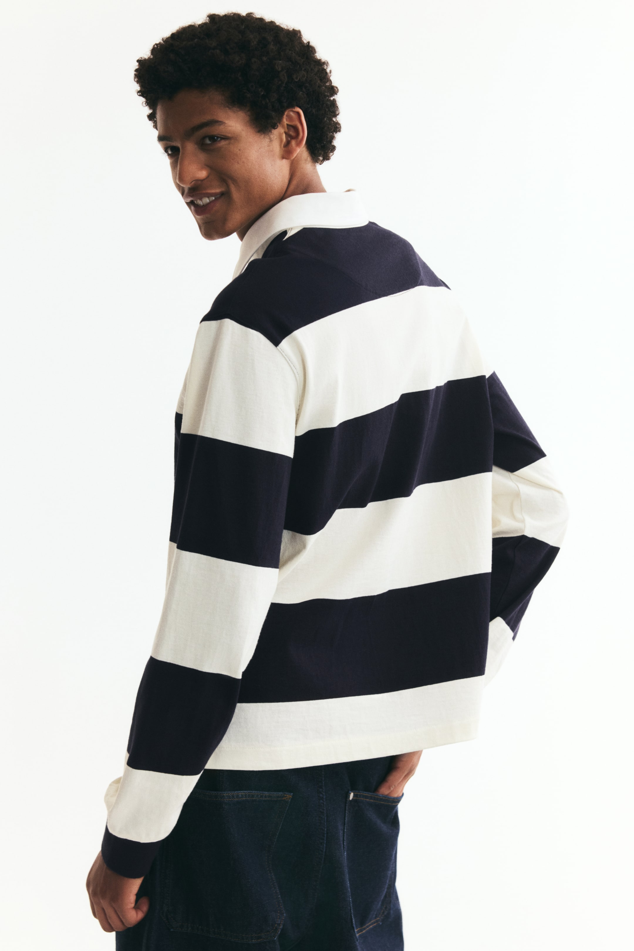 Regular-Fit Cotton Rugby Shirt