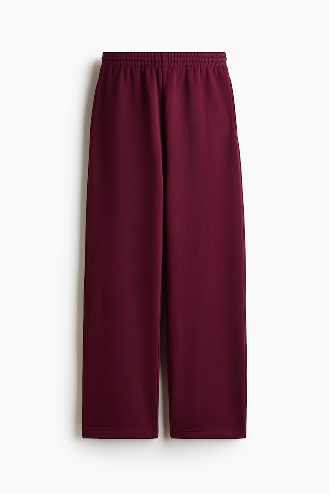 Sweatpants - Burgundy/Dark brown/Dusty purple/Teal/Black/Light grey marl/Grey marl/Navy blue/Dark red/Light turquoise - 1