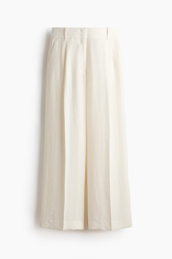 Женские платья H&M Wide-Leg Dress Pants