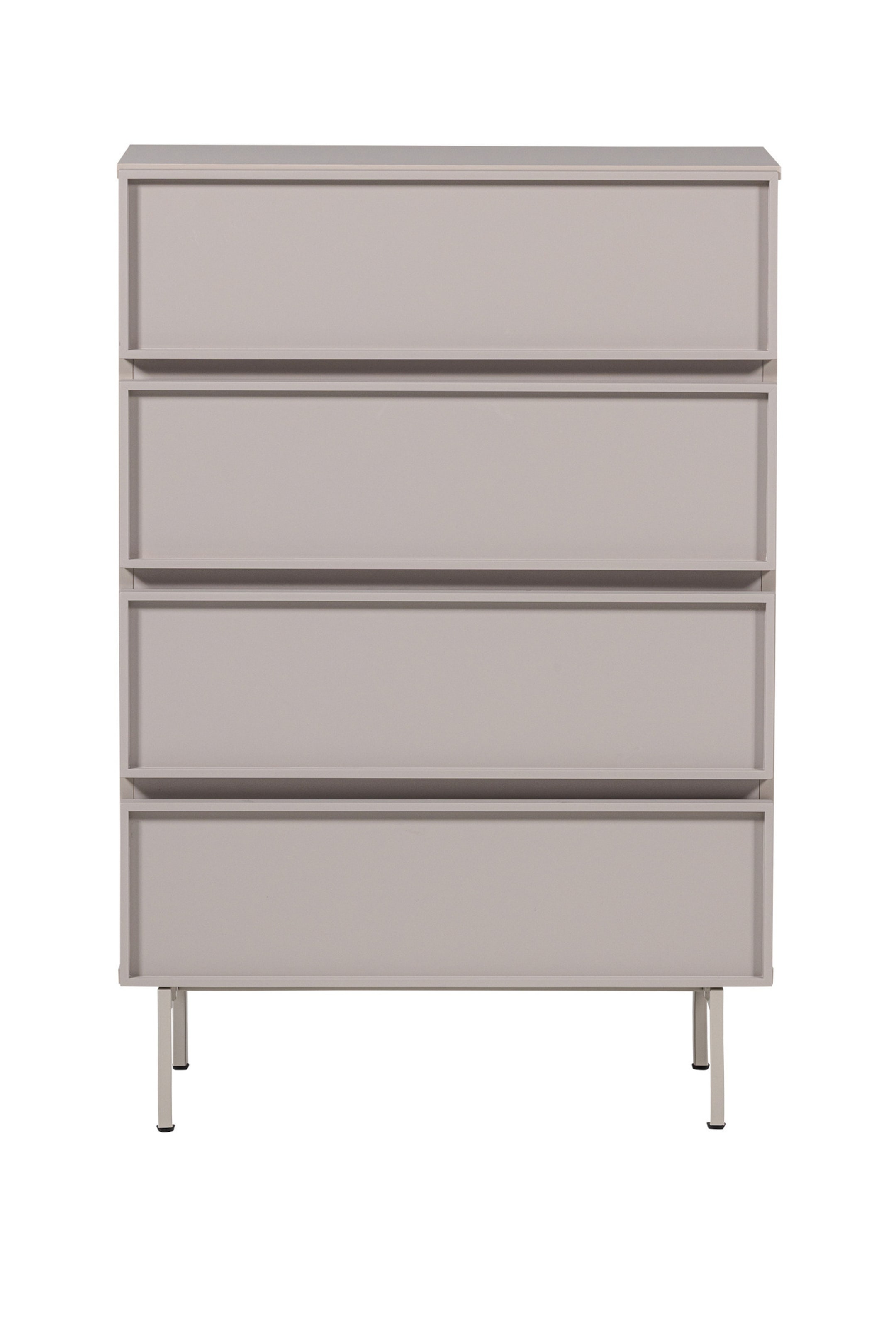 Grotere afbeelding bekijken: Tours Dresser 4 Drawers - Beige - WOOOD - HOME | H&M BE 2