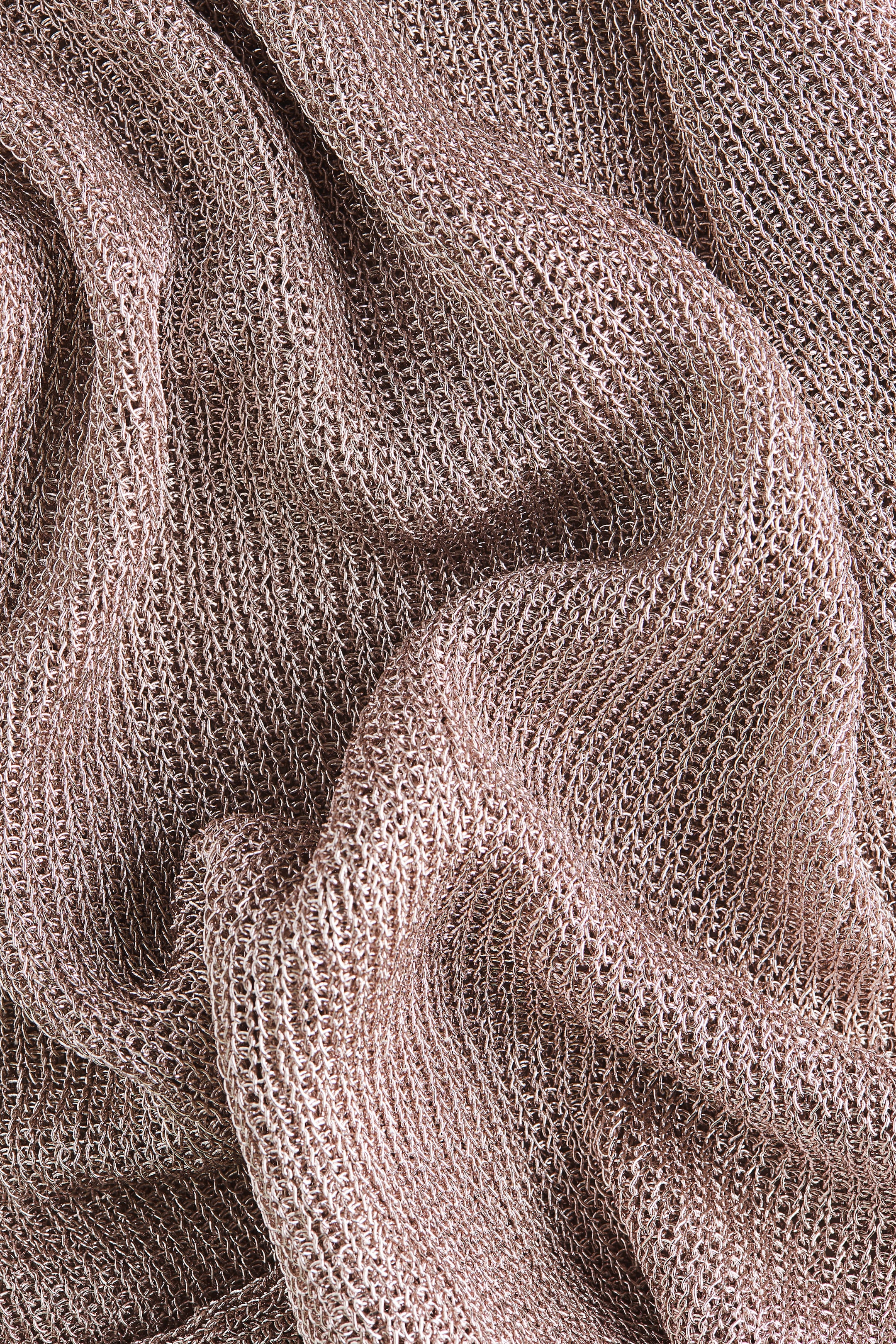 Metallic Knit Top