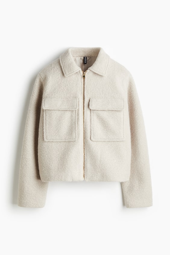 Женские куртки H&M Bouclé Jacket