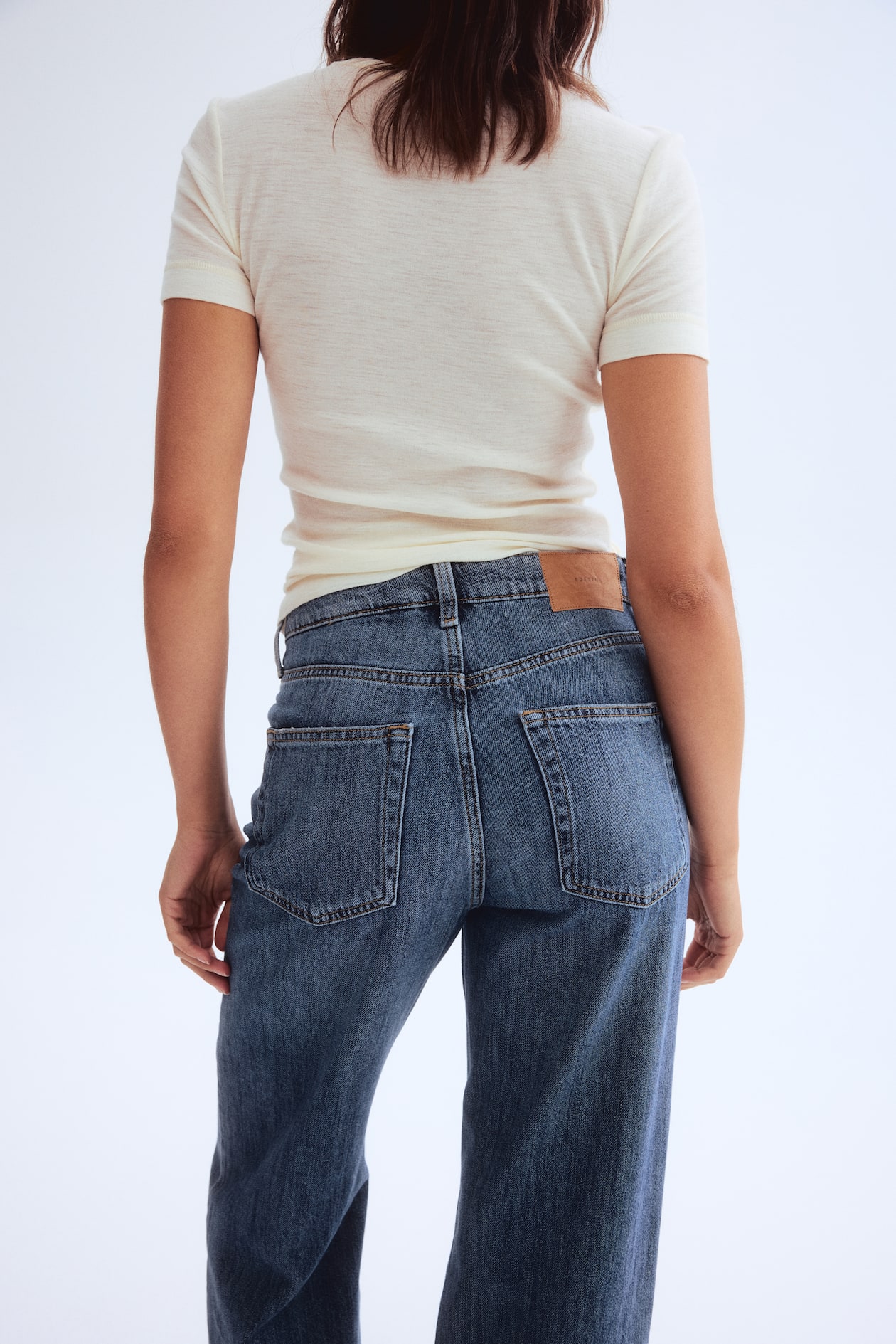Ava Ultra High Rise Wide Leg Jeans - image 2