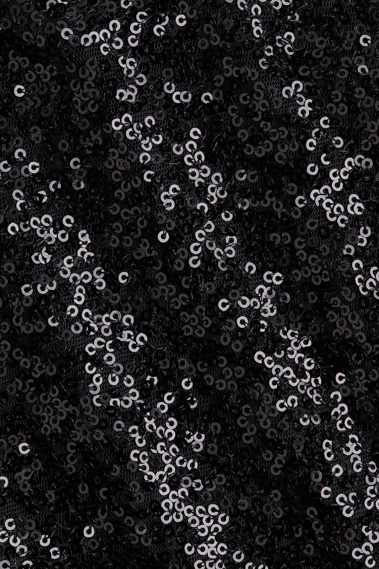 Haut péplum à sequins - Noir/Rouge/Argenté