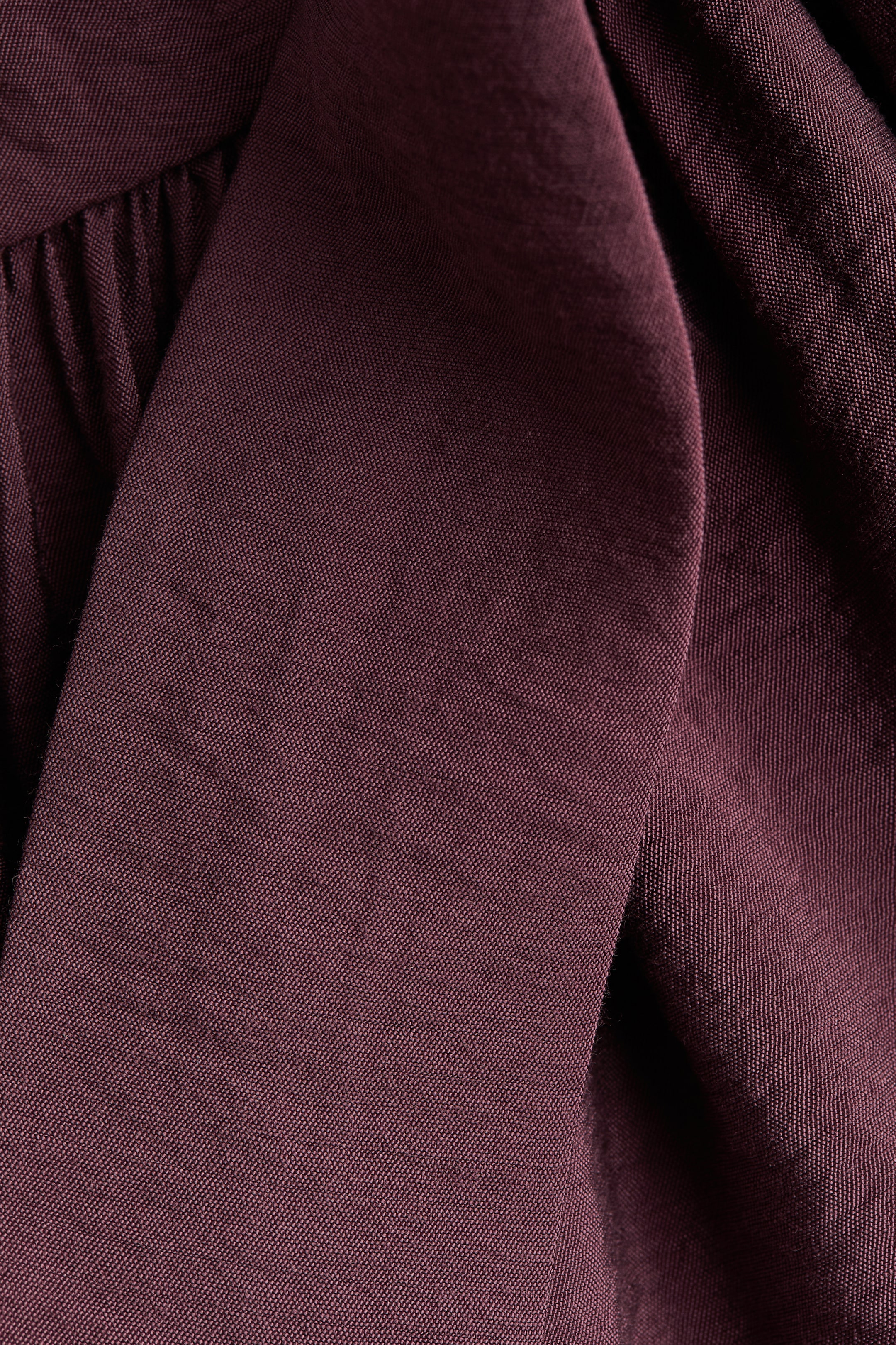 Tie-Detail Viscose-Blend Dress