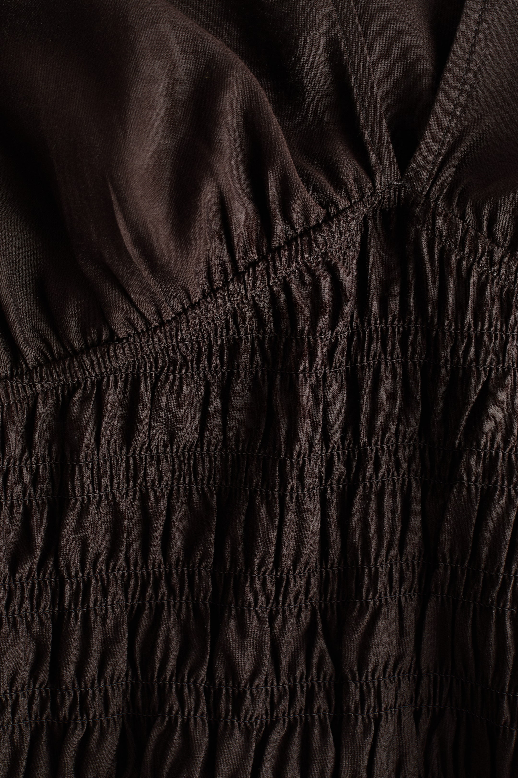 Smocked-Waist Blouse