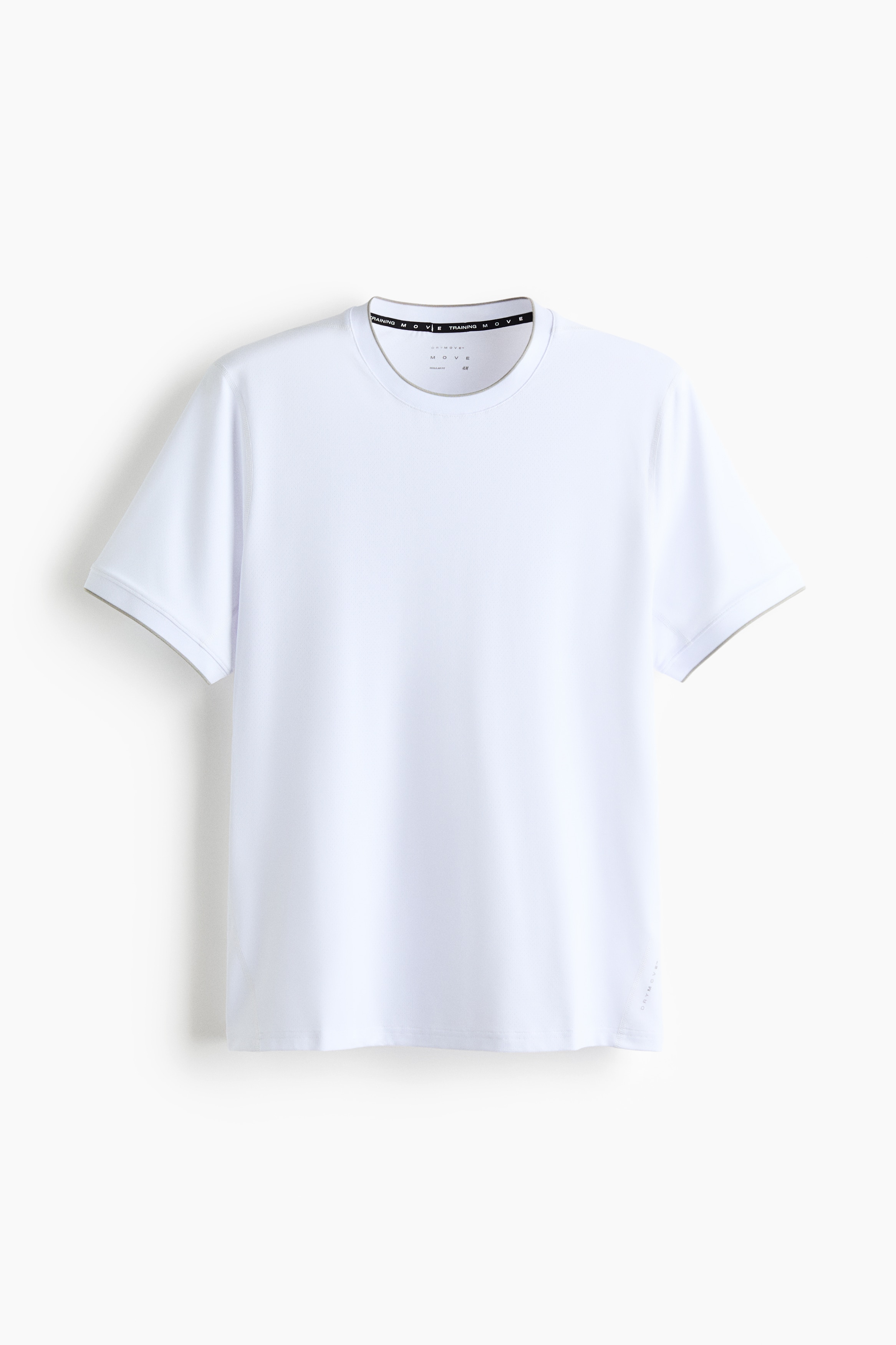 Sportska majica Regular Fit DryMove™ - Bela/Tamna kafa/Teget