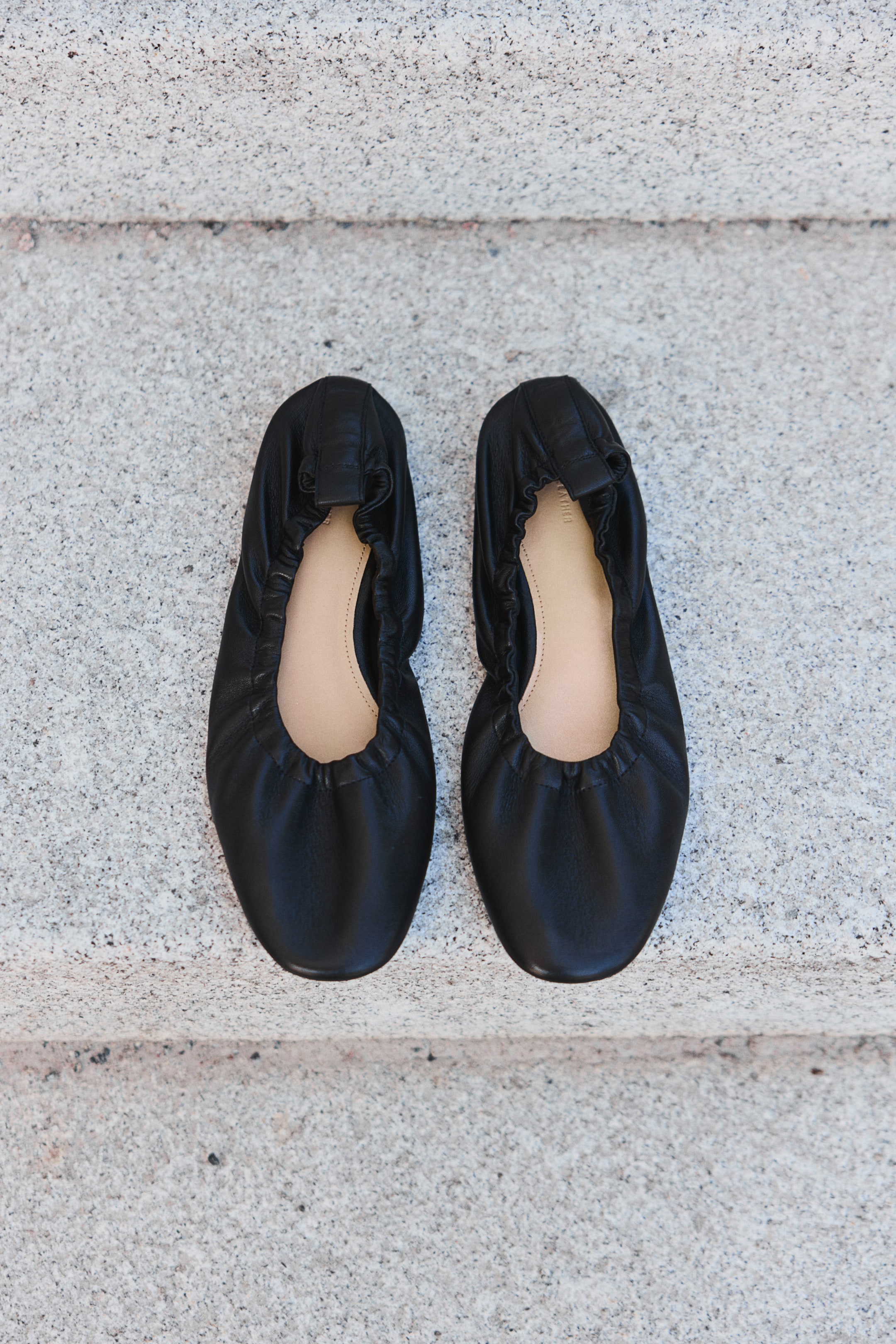 Leather Ballet Flats