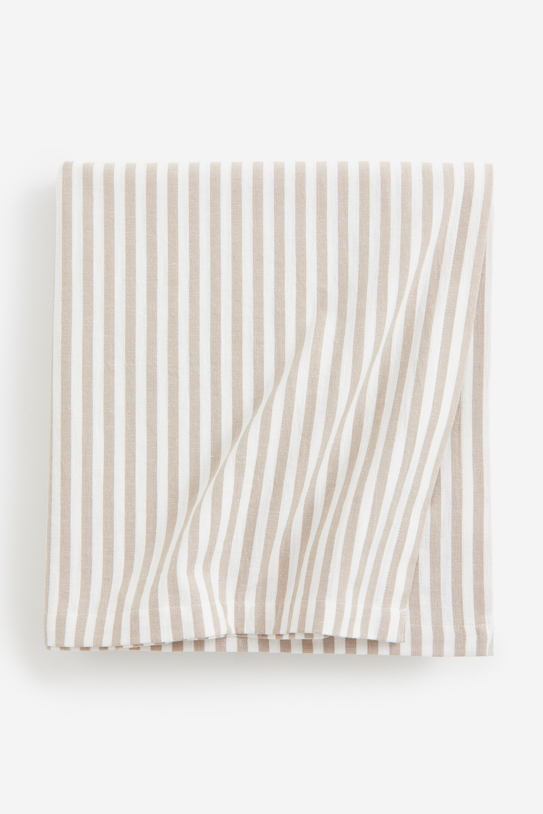 Striped Cotton Tablecloth