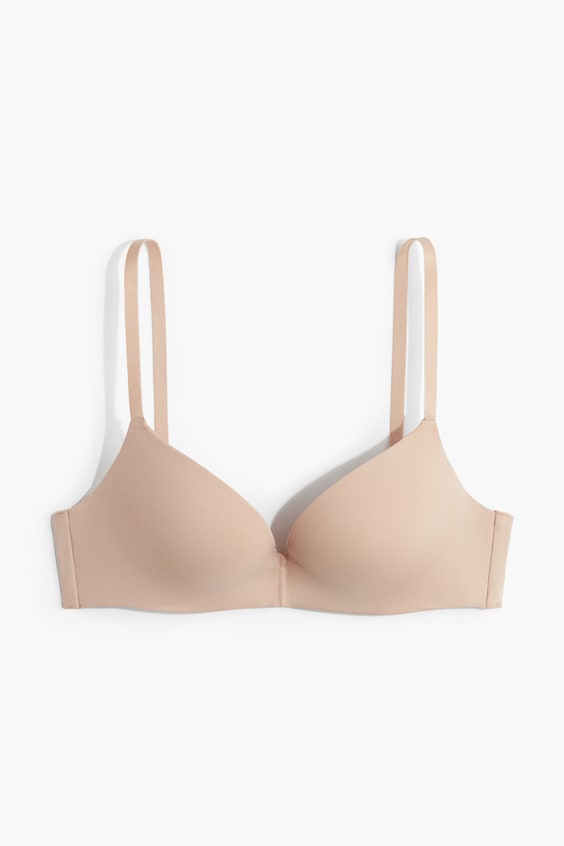 Бра пуш-ап, микрофибра — H&M, цвет: Бежевый
