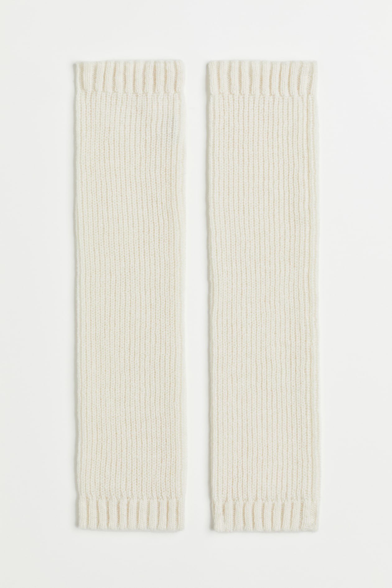 Jambières Femme Gris Rayé – Mélange De Laine, Bordure Côtelée, Made In USA