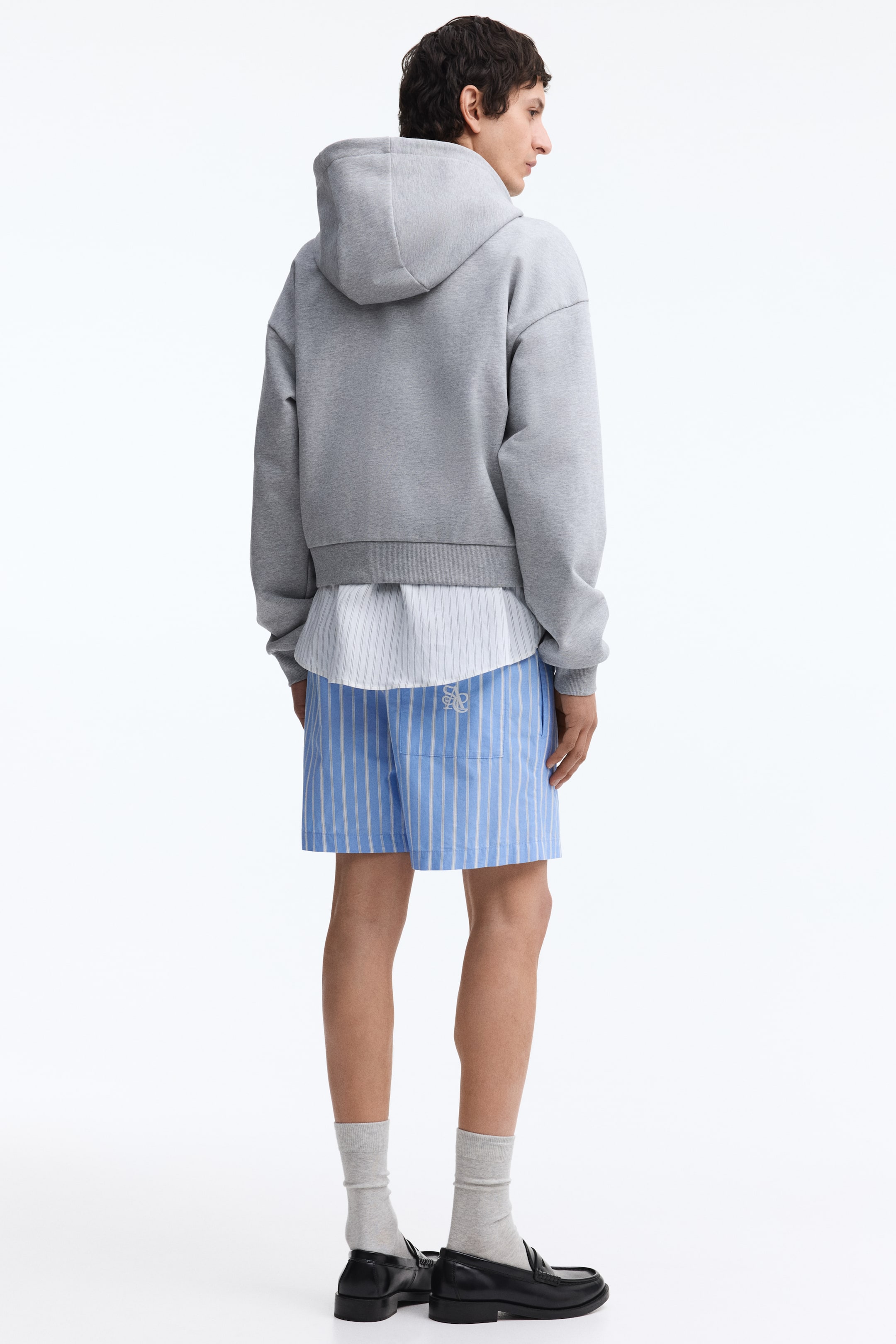 Short classique en coton
