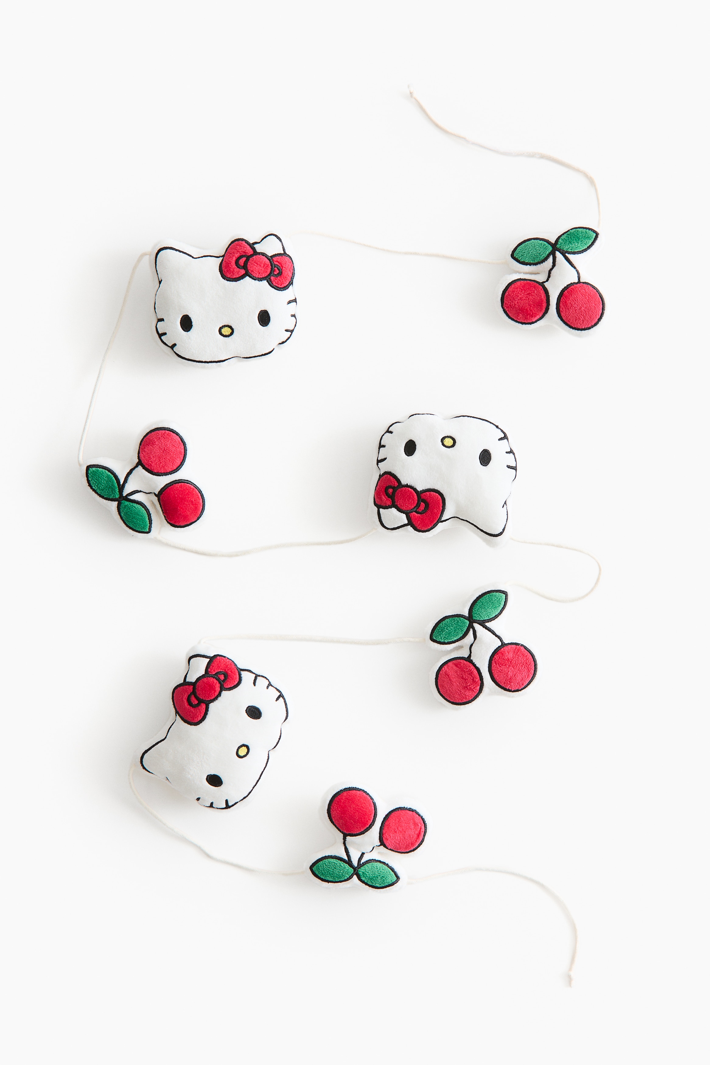 Festone con applicazioni - Bianco/Hello Kitty
