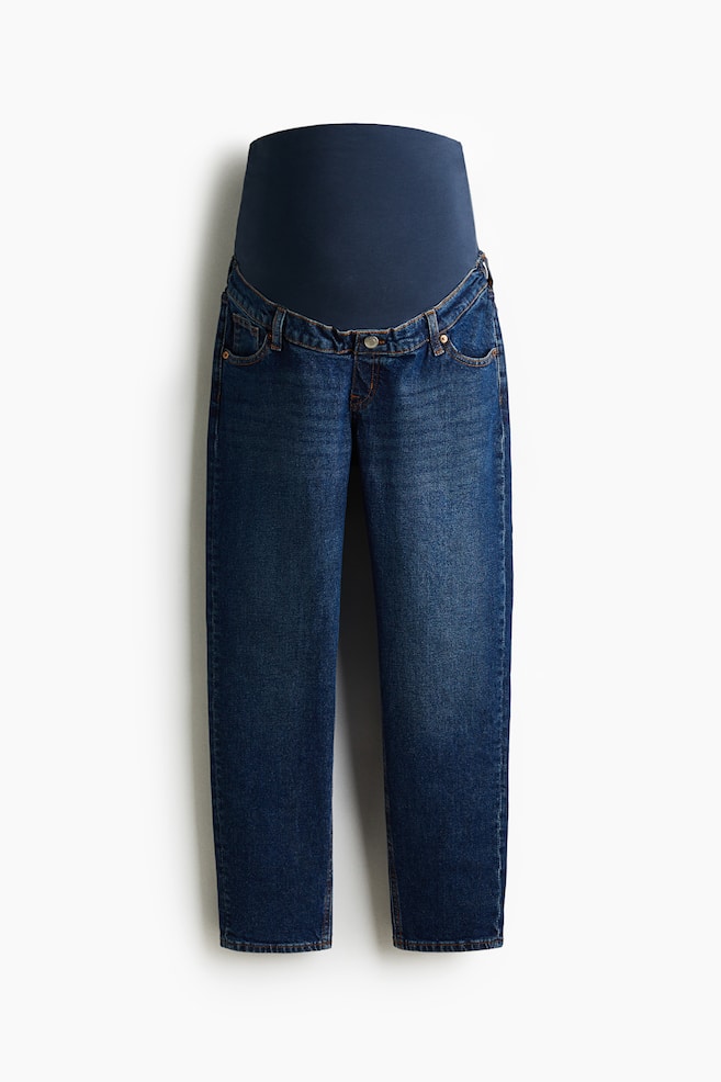 MAMA Slim Mom Ankle Jeans - Dark denim blue/Denim blue/Denim blue/Pale denim blue/Black/White/Denim blue/Light denim blue - 1