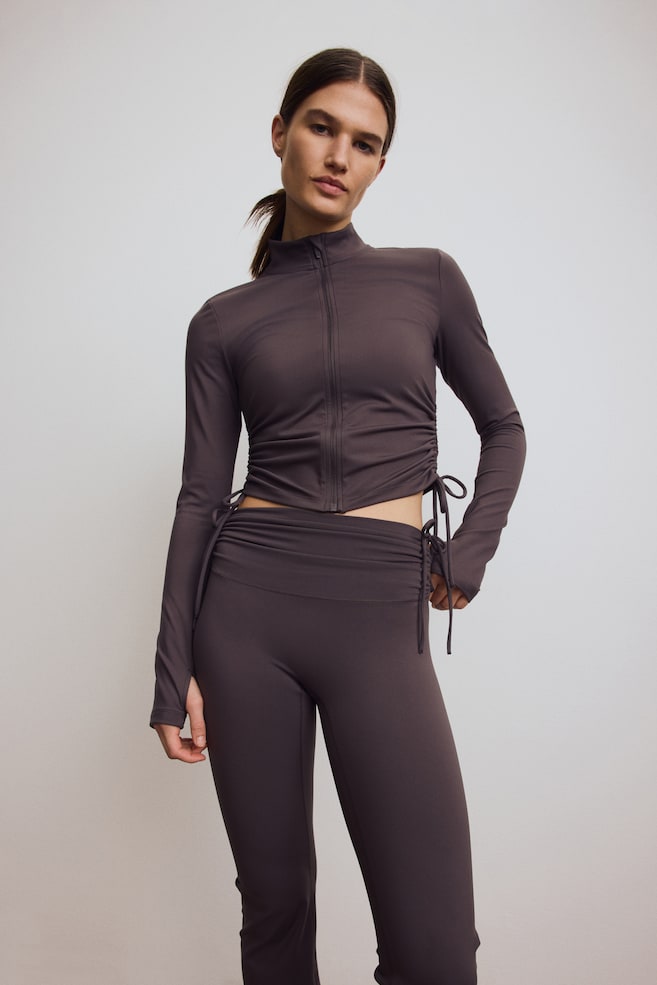 Activewear Jacket with SoftMove™-Truffle gray - 7