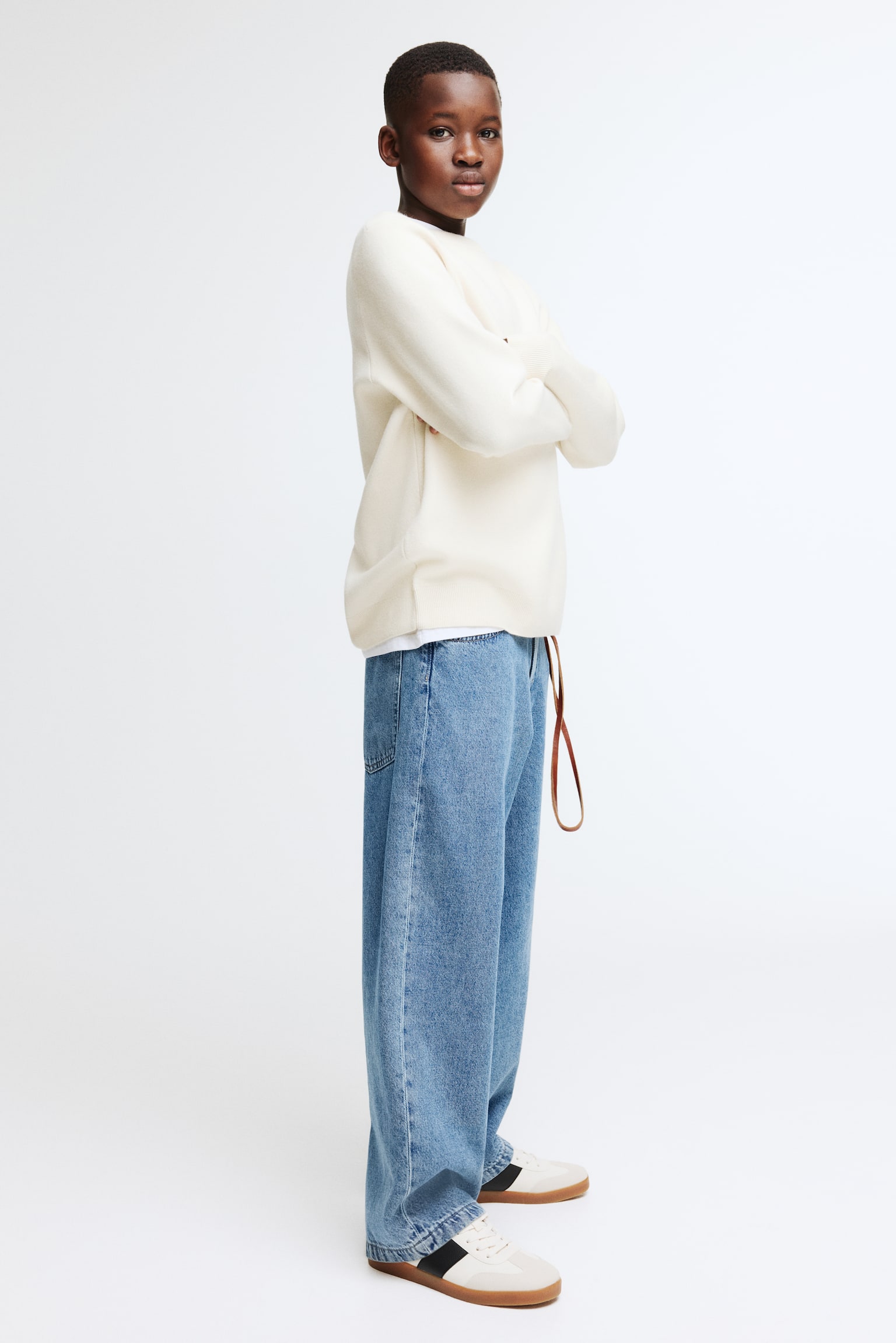 Baggy Fit jeans - Denim blue/Washed black/Washed black/Denim blue/Dark denim blue/Light denim blue/Light denim blue/Washed dark denim blue/Light denim grey/White/Dark denim blue/Light denim blue - 3