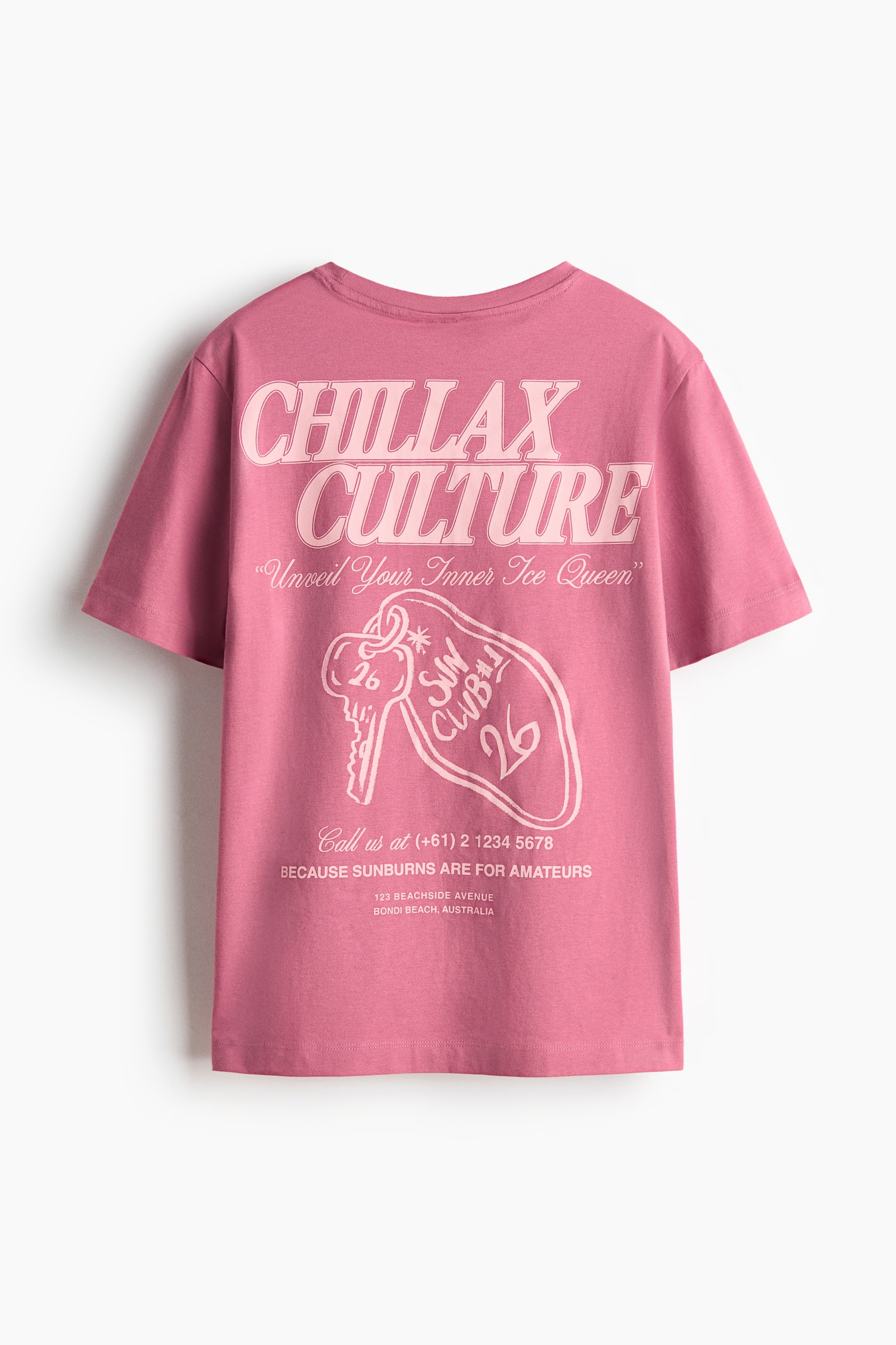 Printed T-shirt - Pink/Chillax Culture/Green/Cannes Sailing Retreat/Light blue/Summer/Dark brown/The Vacation Edit/Ivory/Feria de Verano/Dusty light blue/California/Brown/Solare/Light yellow/Energized/Cream/Biarritz/White/Lemons/White/Le Marais/White/Beauté/Light yellow/Gelato/Dark brown/Simplicité - 2
